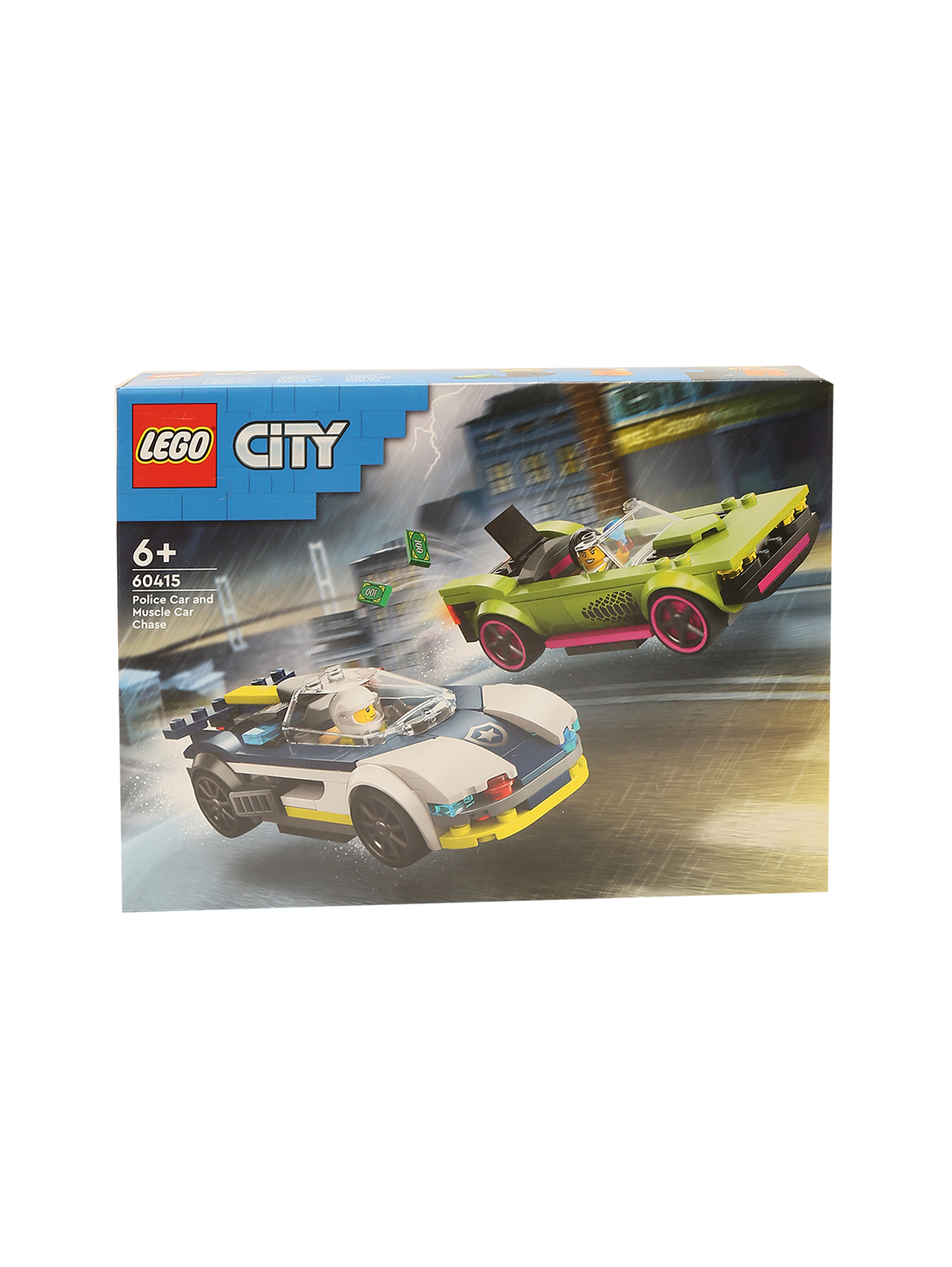 Конструктор LEGO City "Погоня полицейской машины" - Общий вид