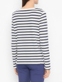 Лонгслив с узором полоска - МодельВерхНиз1