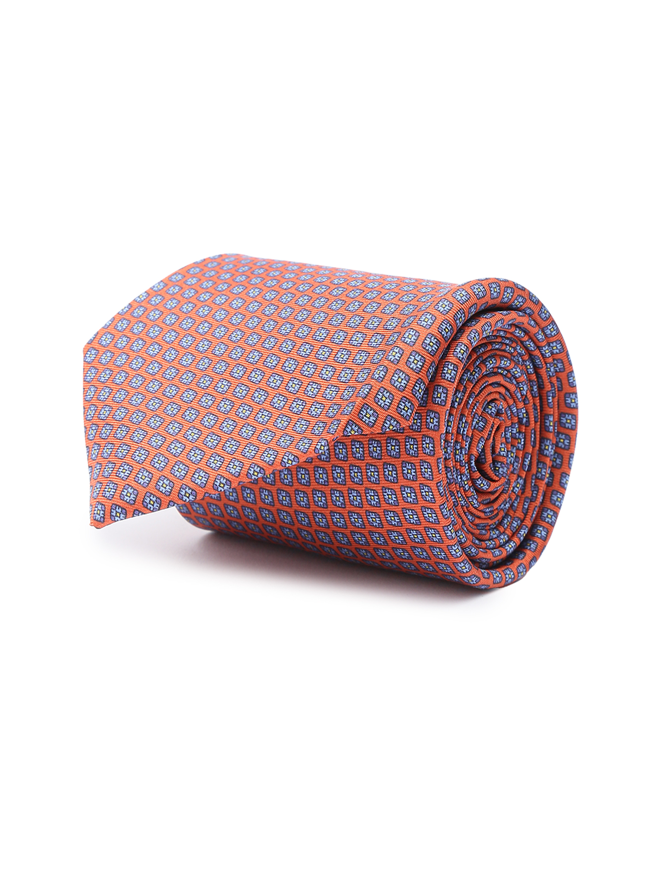 Галстук из шелка с узором - Общий вид