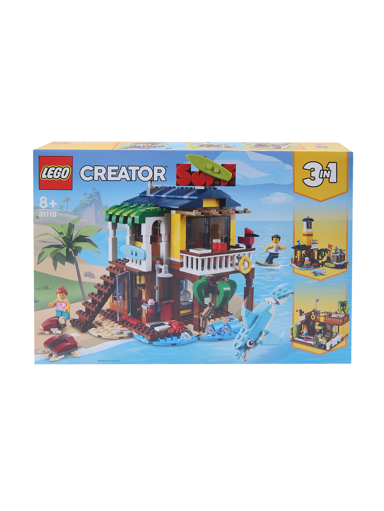Конструктор LEGO Creator Пляжный домик серферов - Общий вид