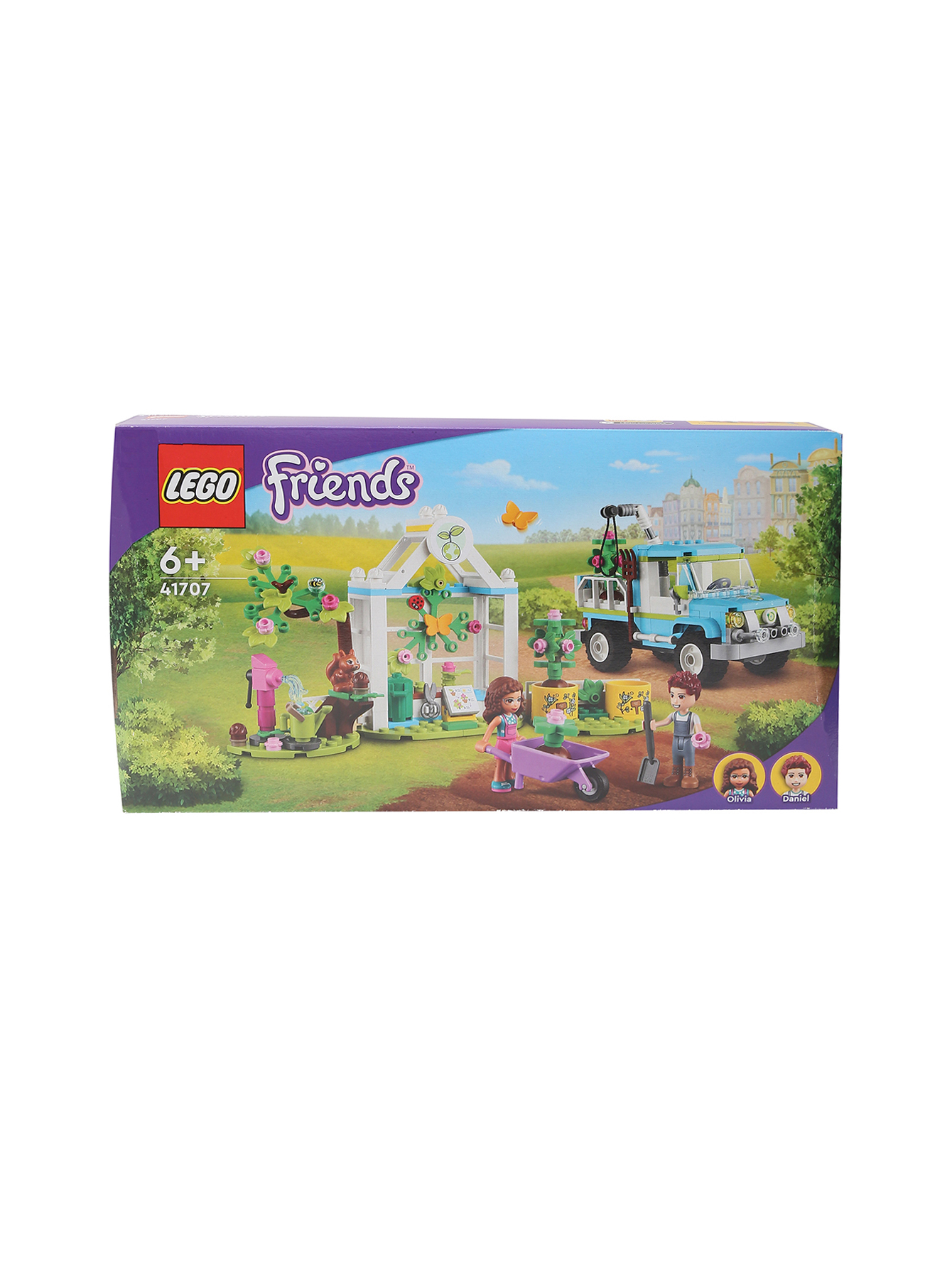 Конструктор LEGO FRIENDS  "Машина для посадки деревьев" - Общий вид