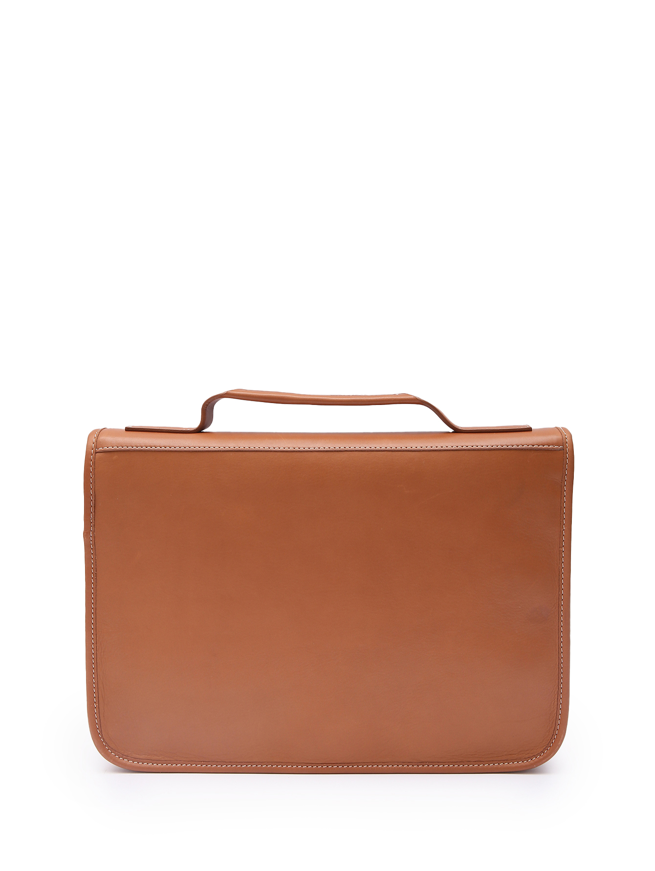 Портфель из кожи с логотипом - Обтравка2