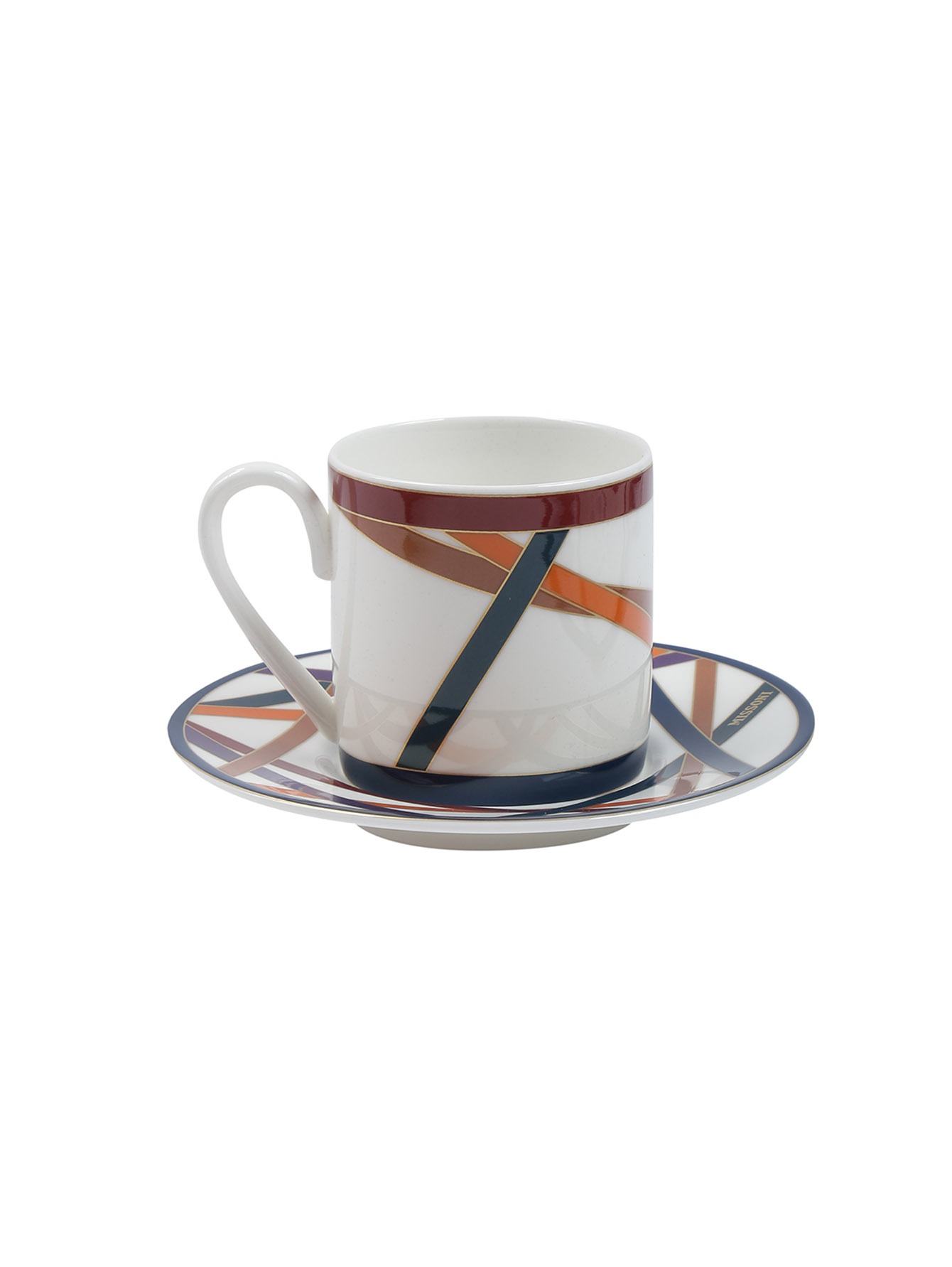 Набор кофейных чашек с узором - Обтравка2