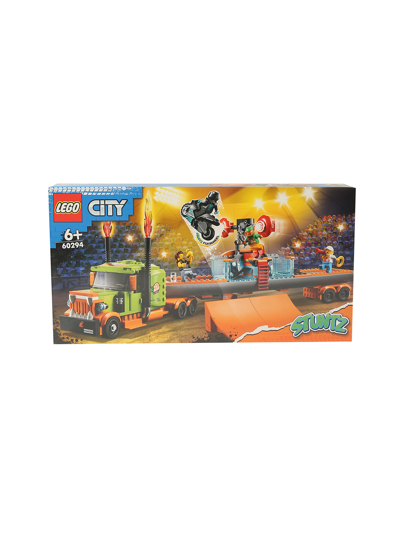 Конструктор LEGO CITY Stunt Грузовик для шоу каска - Общий вид