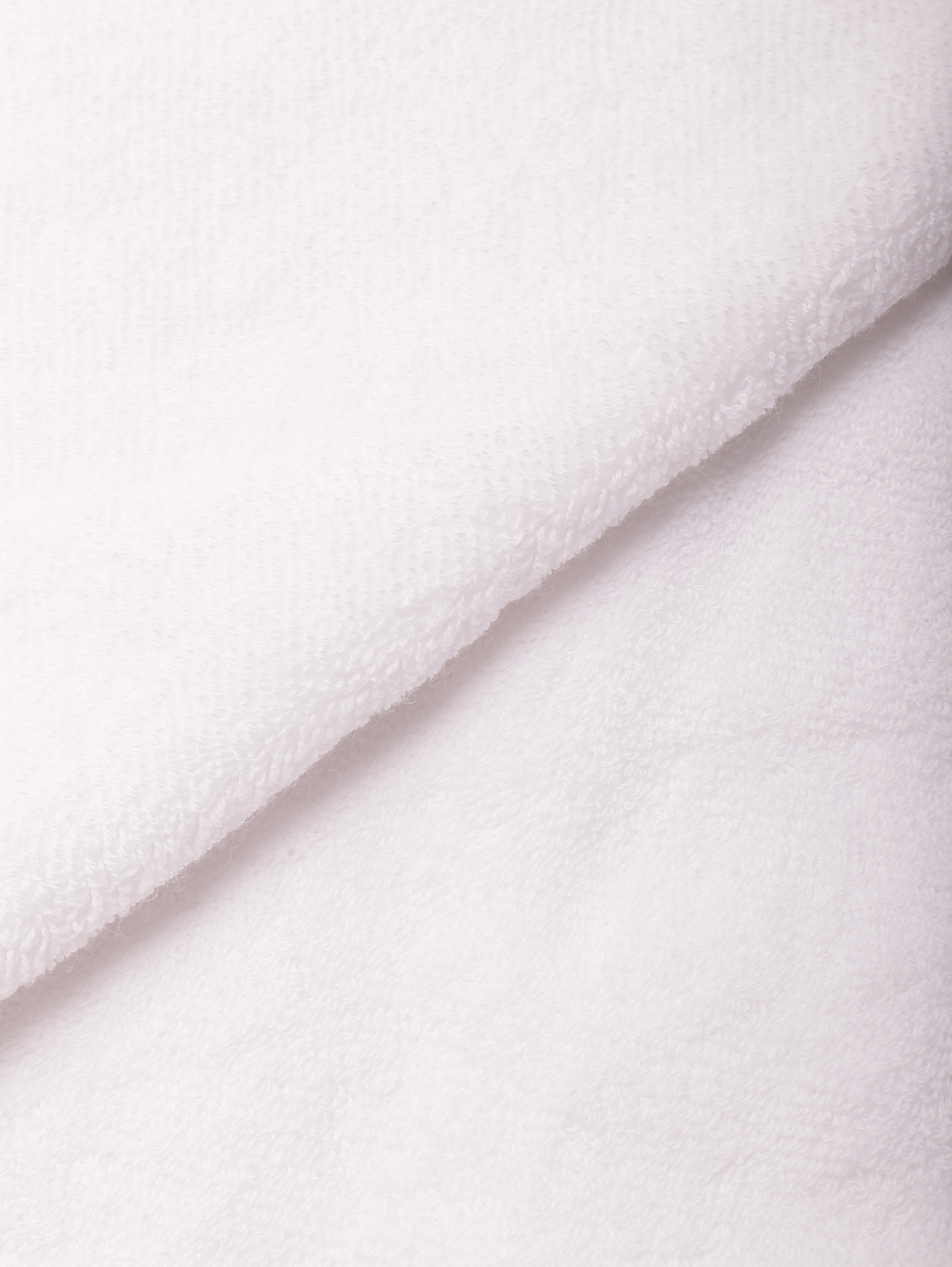 Однотонное полотенце из хлопка - Деталь1