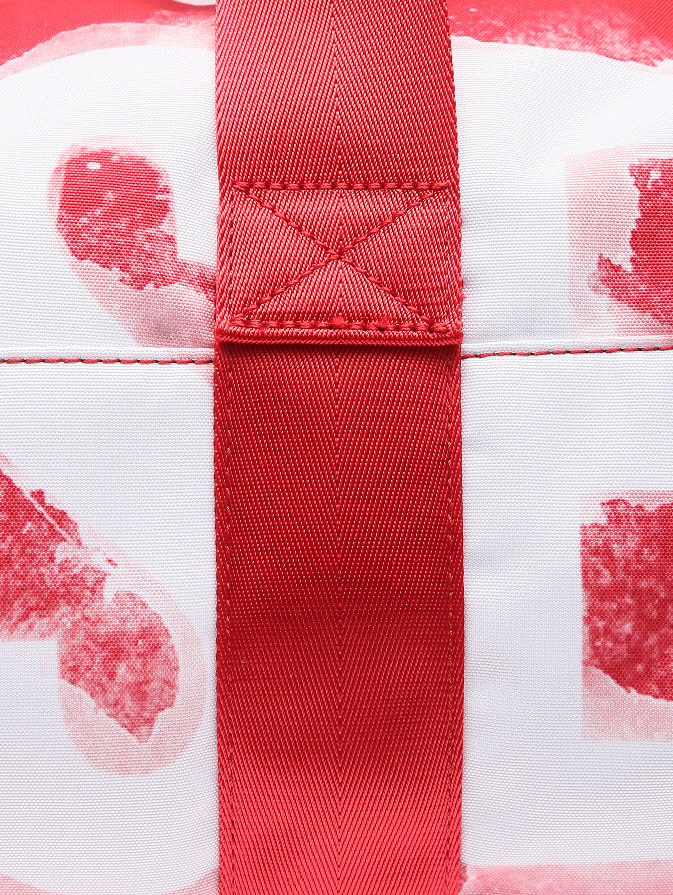 Сумка из текстиля с узором  - Деталь