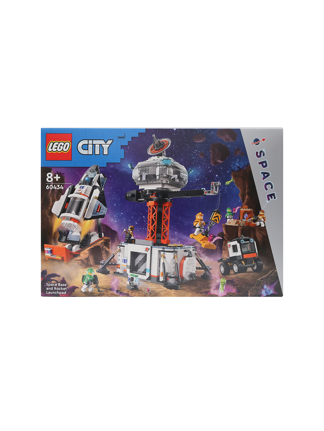 Конструктор LEGO City Космическая база и рактор - Общий вид