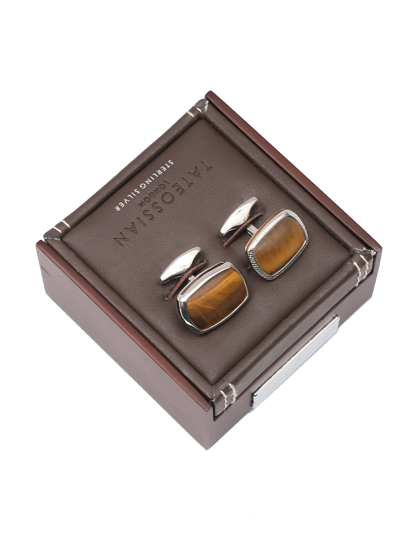 Запонки из серебра - Деталь