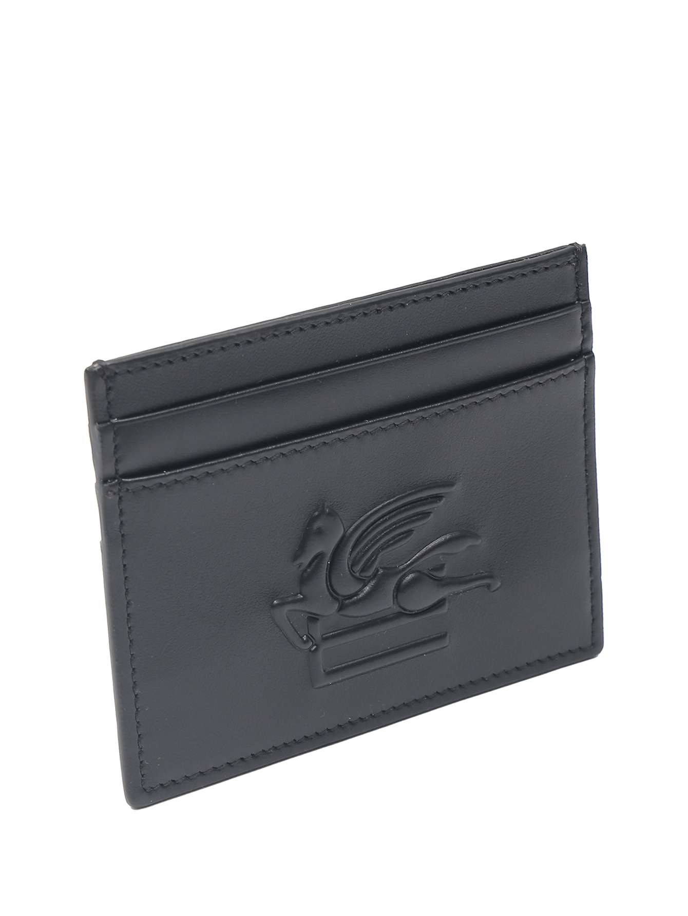 Визитница из гладкой кожи - Обтравка1