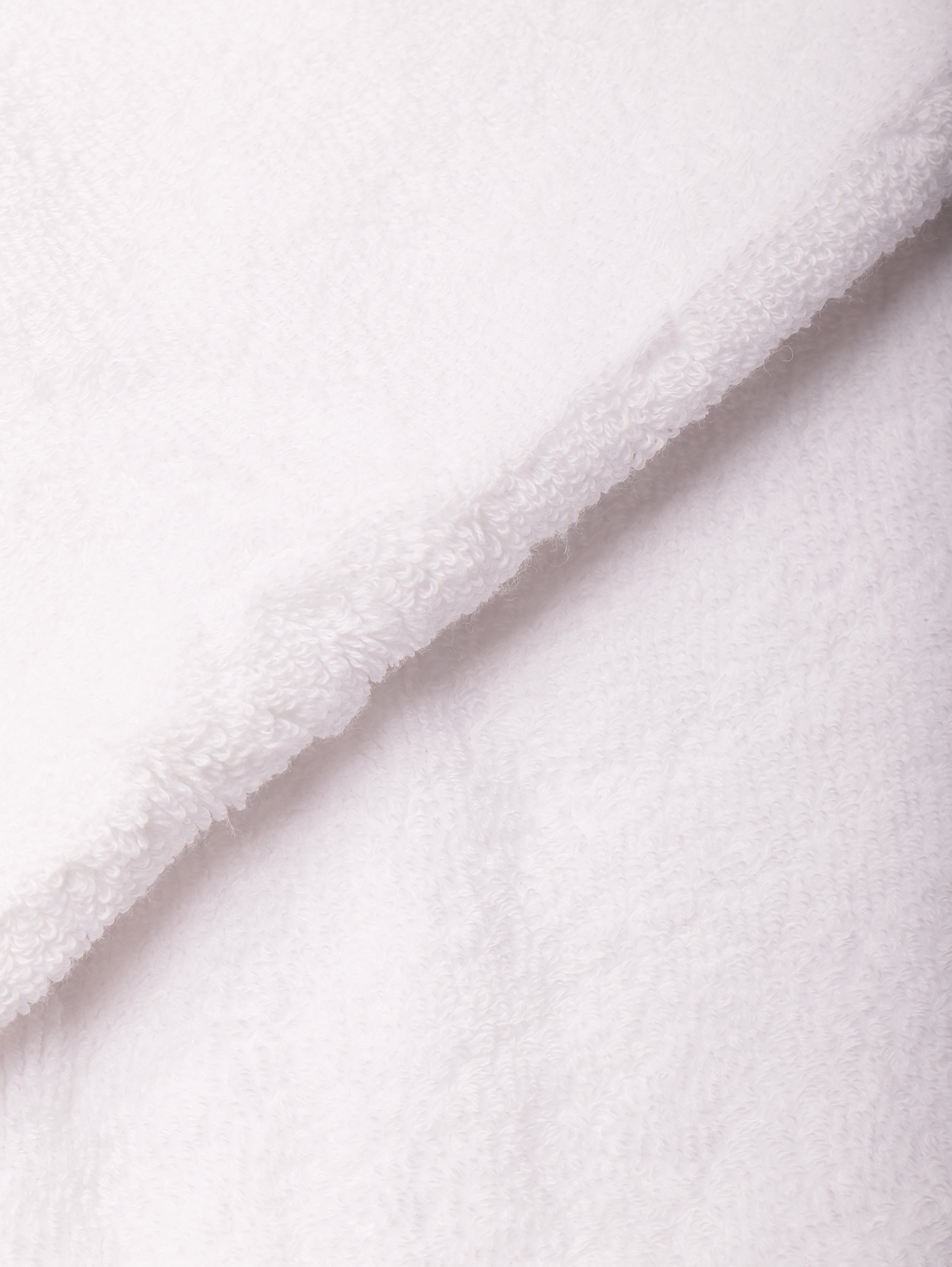 Однотонное полотенце из хлопка - Деталь1