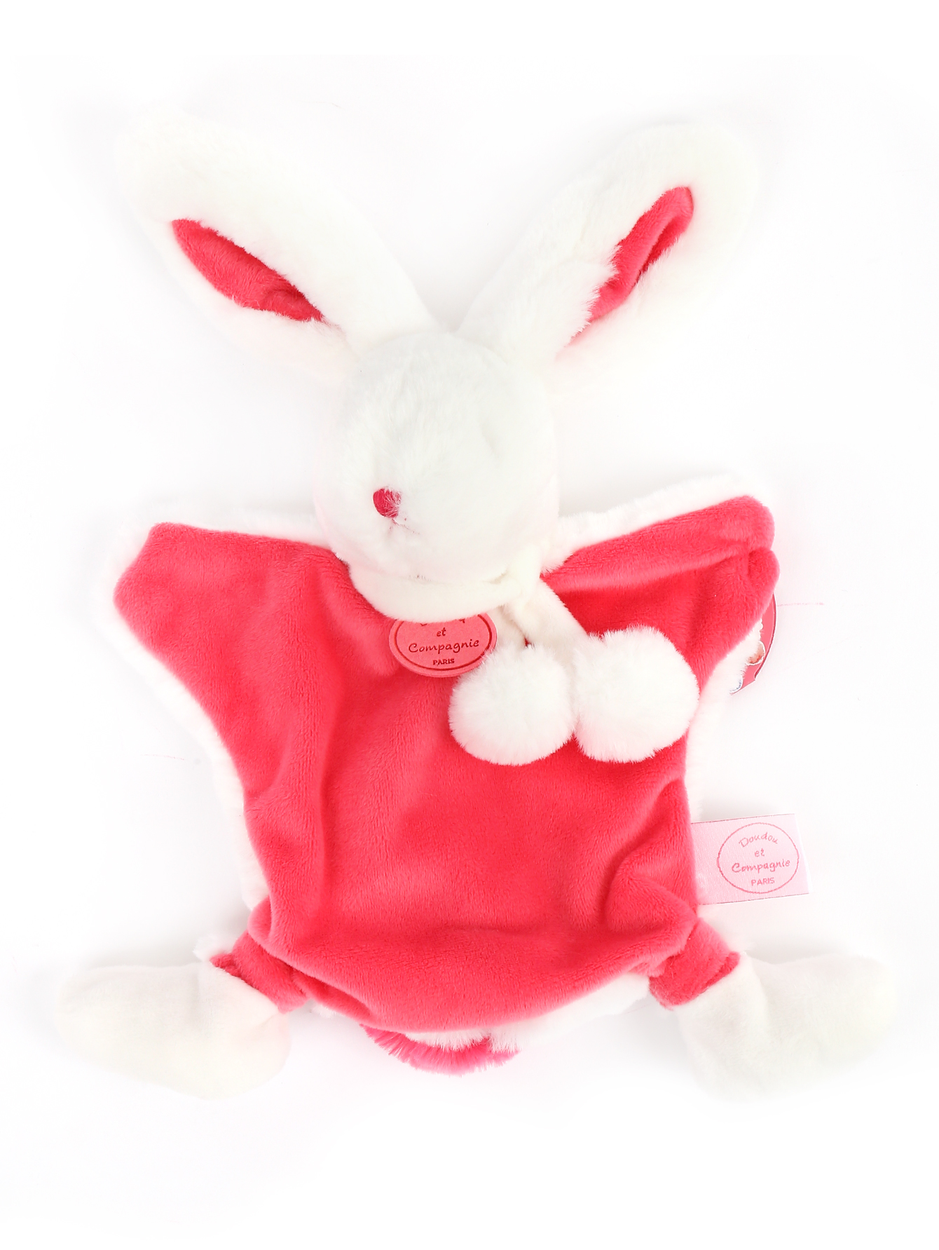 Кролик-платочек плюшевый - Общий вид
