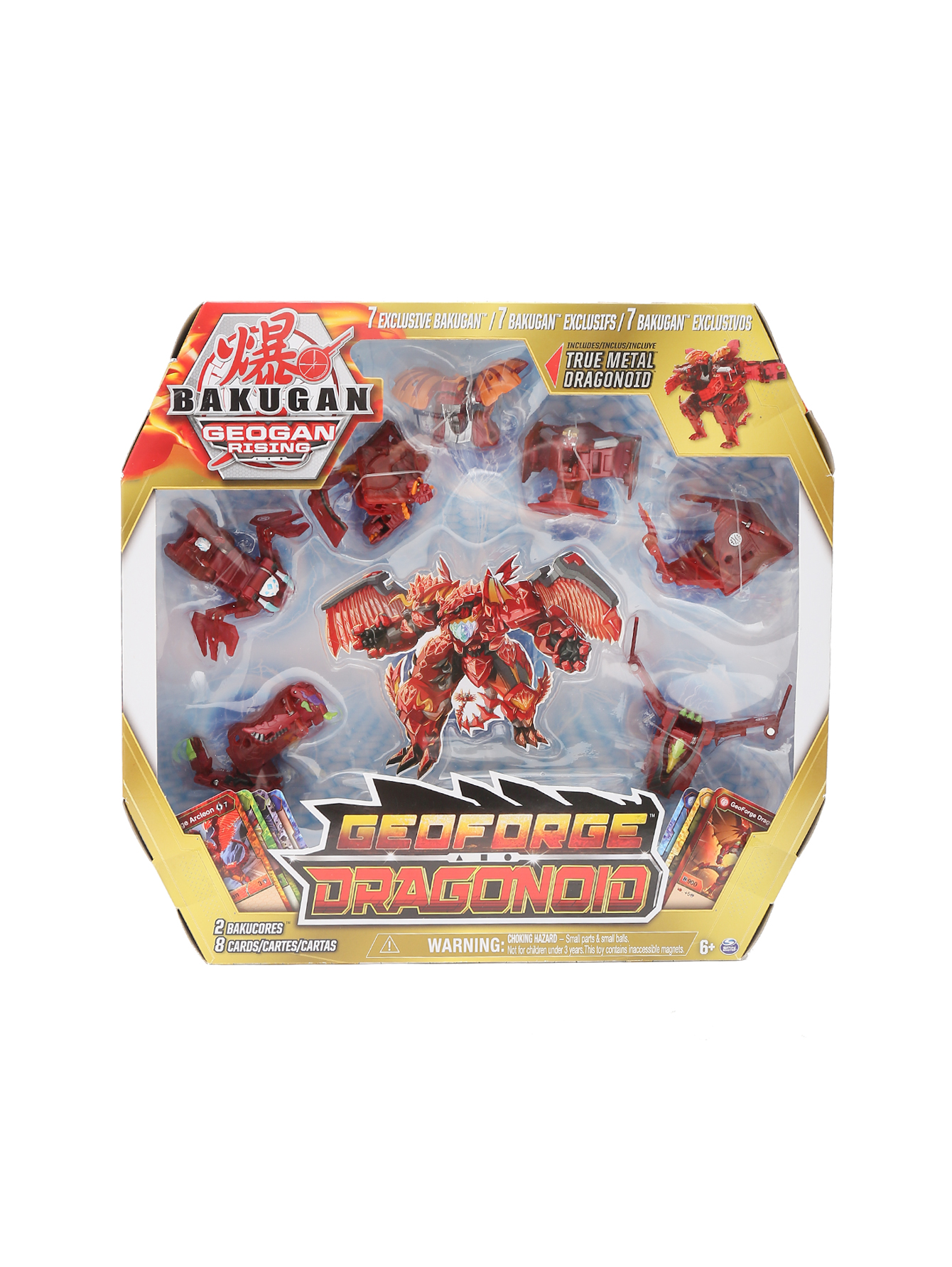 Игрушка bakugan Spin Master красный (695452) купить по цене 7 810 руб. в  интернет-магазине ГУМ