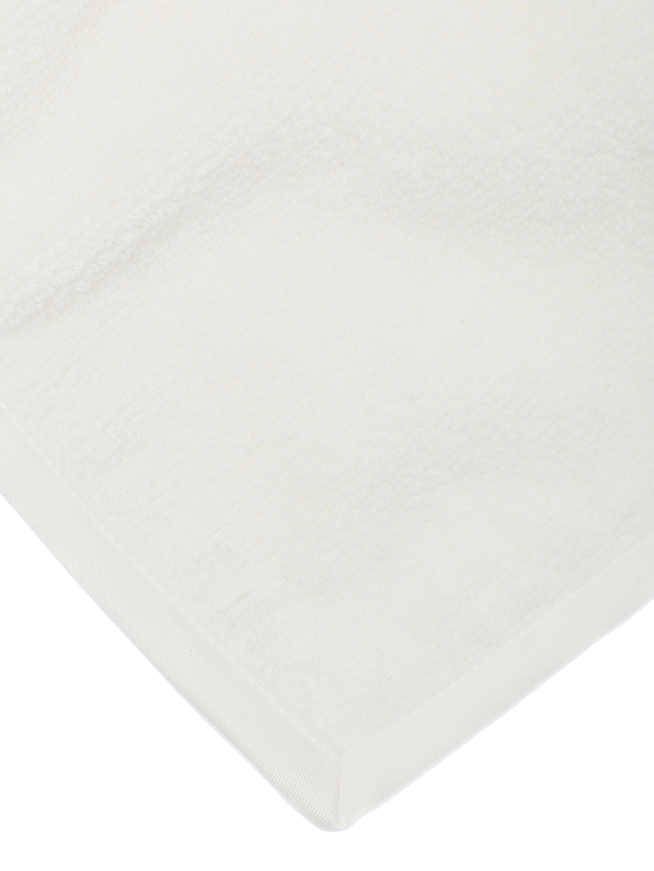 Однотонное полотенце из хлопка - Деталь1