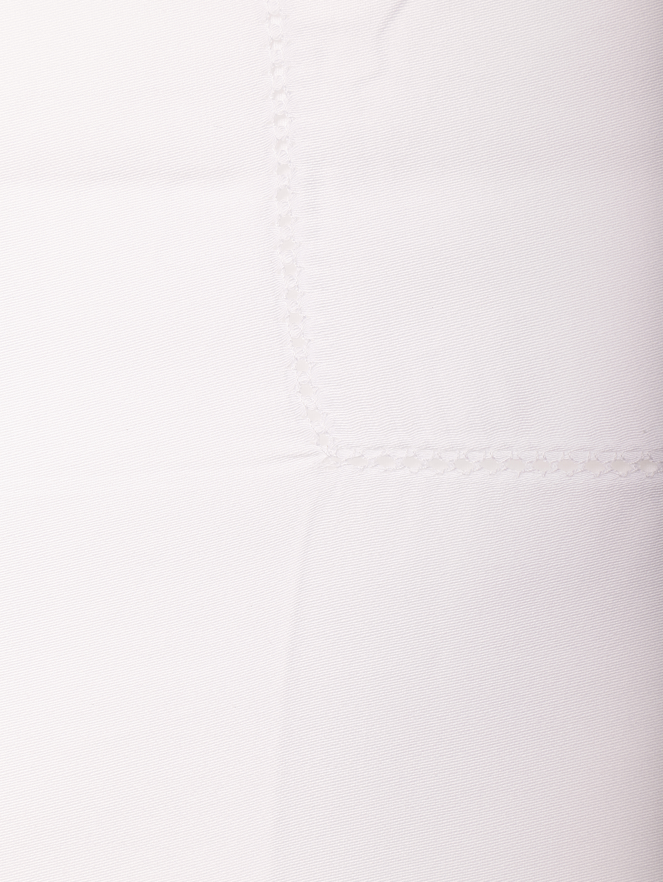 Пододеяльник однотонный из хлопка - Деталь1