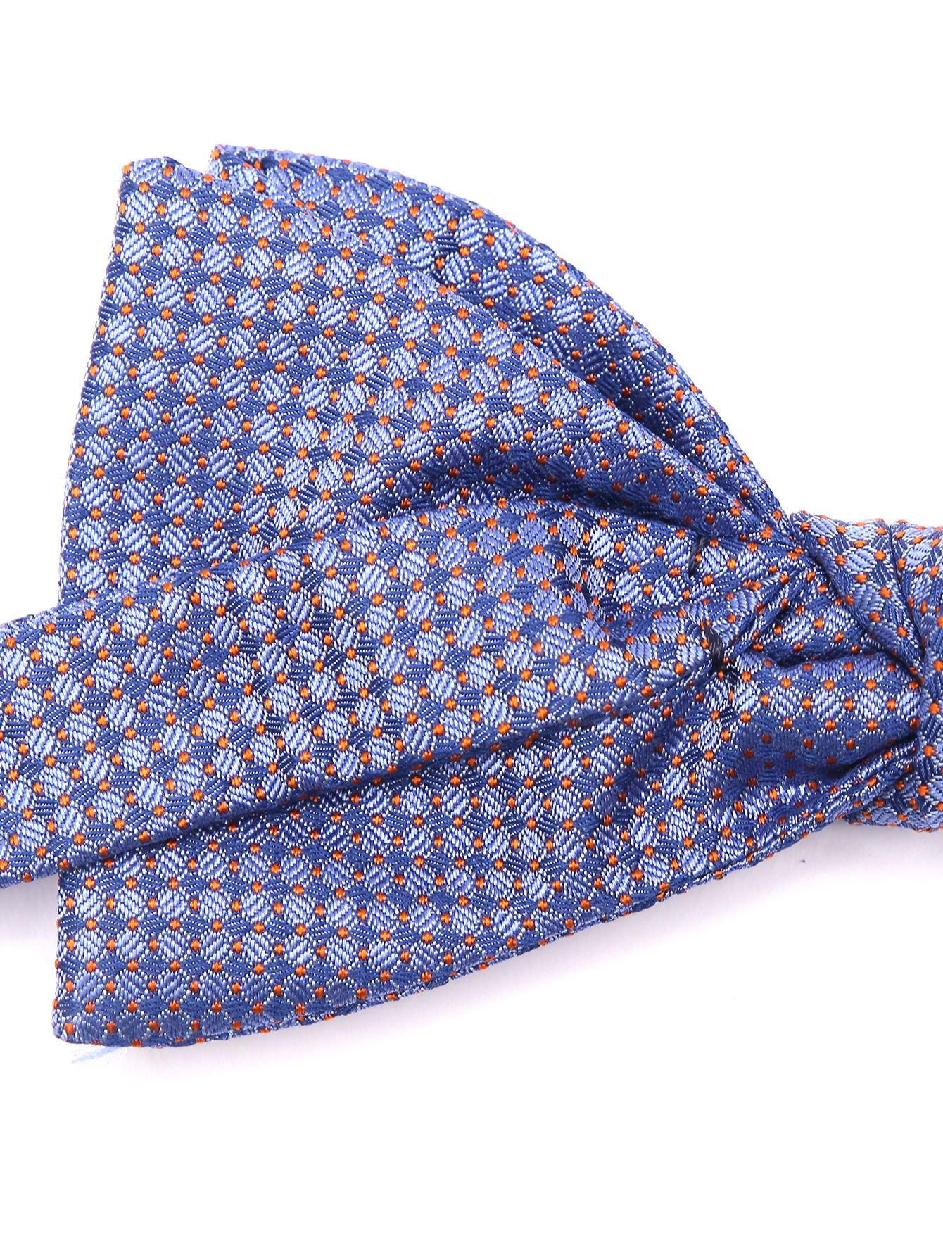 Галстук-бабочка из шелка с узором  - Деталь1