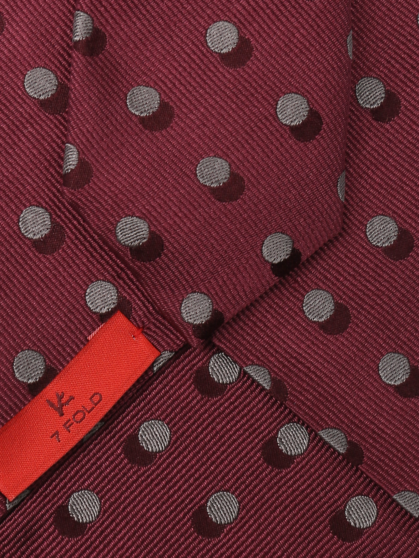 Галстук из шелка с узором - Деталь1