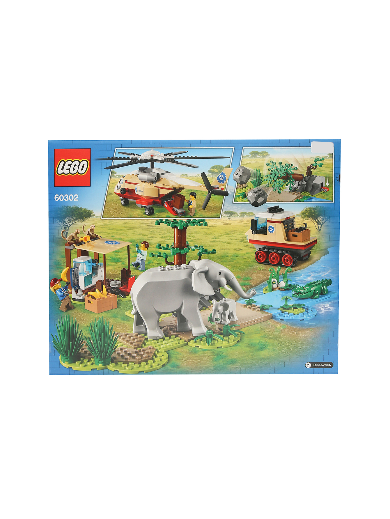 Конструктор LEGO City Wildlife-Операция по спасению Lego мультиколор  (619926) купить по цене 12 300 руб. в интернет-магазине ГУМ