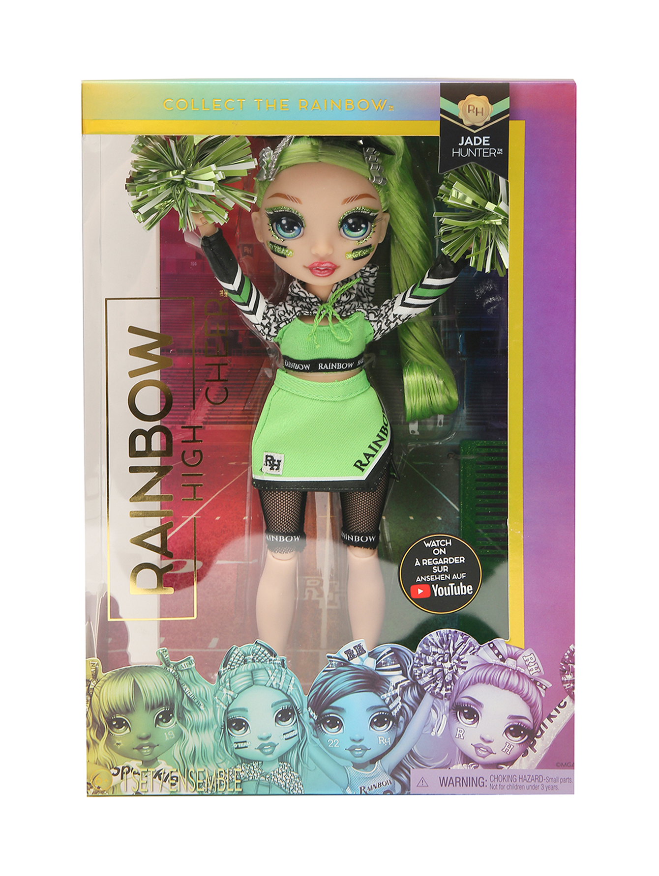 Игрушка Rainbow High Кукла Cheer Doll- Jade Hunter - Общий вид