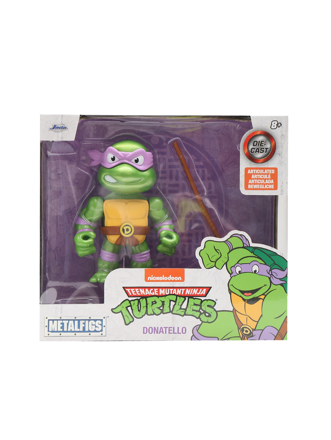 Фигурка черепашки ниндзя-donatello Jada Toys зеленый (725258) купить по  цене 2 600 руб. в интернет-магазине ГУМ