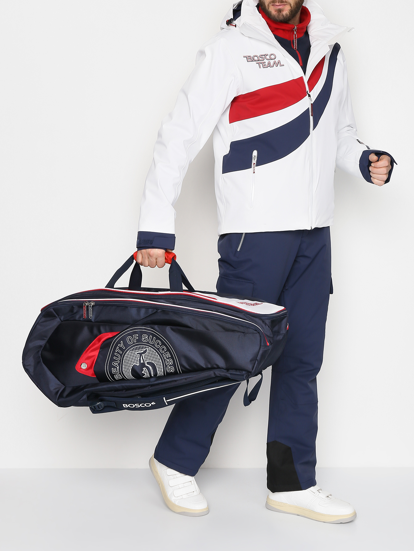 Рюкзак-сумка с принтом  - МодельОбщийВид