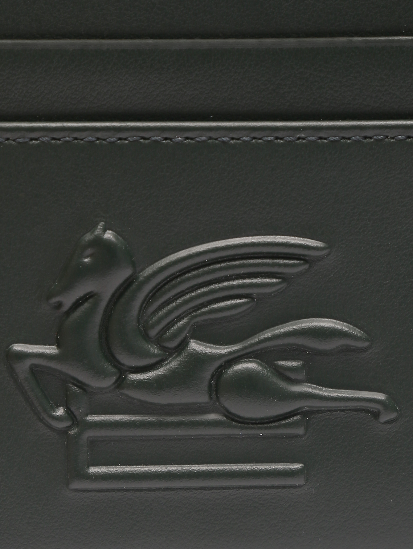 Визитница однотоная с логотипом - Деталь