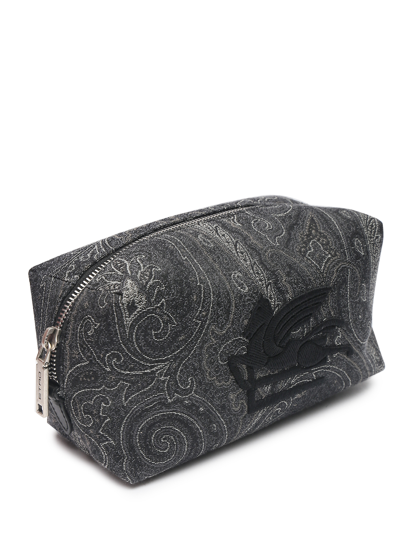 Косметичка из текстиля с узором пейсли - Обтравка1