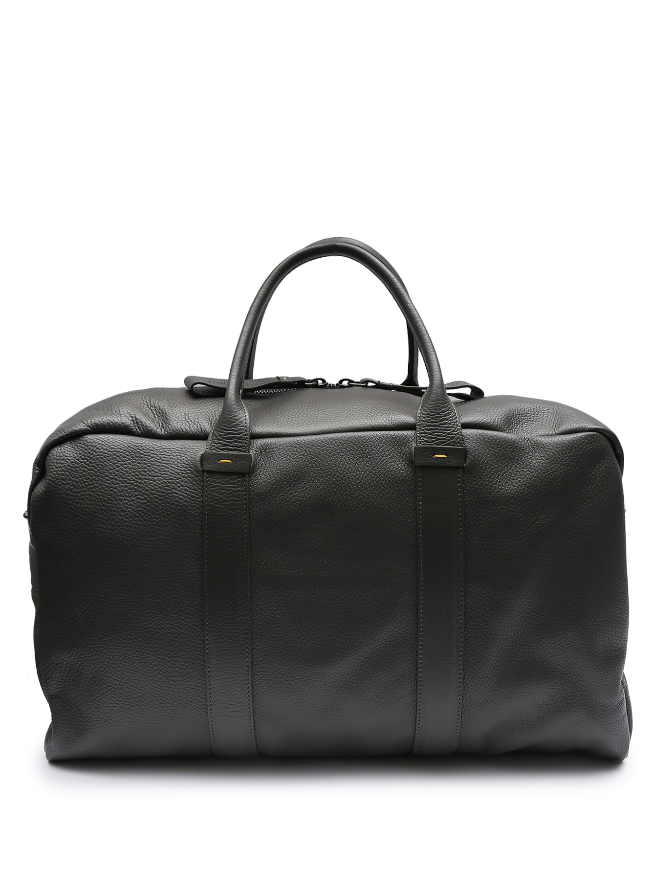 Дорожная сумка из кожи на коротких ручках - Общий вид