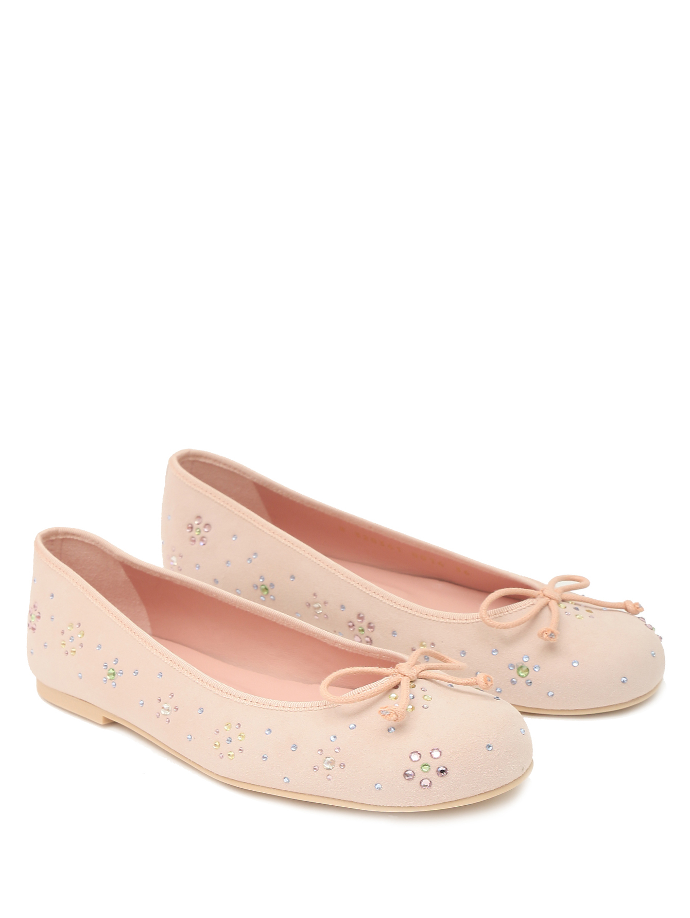 Балетки со стразами Swarovski Pretty Ballerinas розовые (687958) купить по  цене 13 550 руб. в интернет-магазине ГУМ