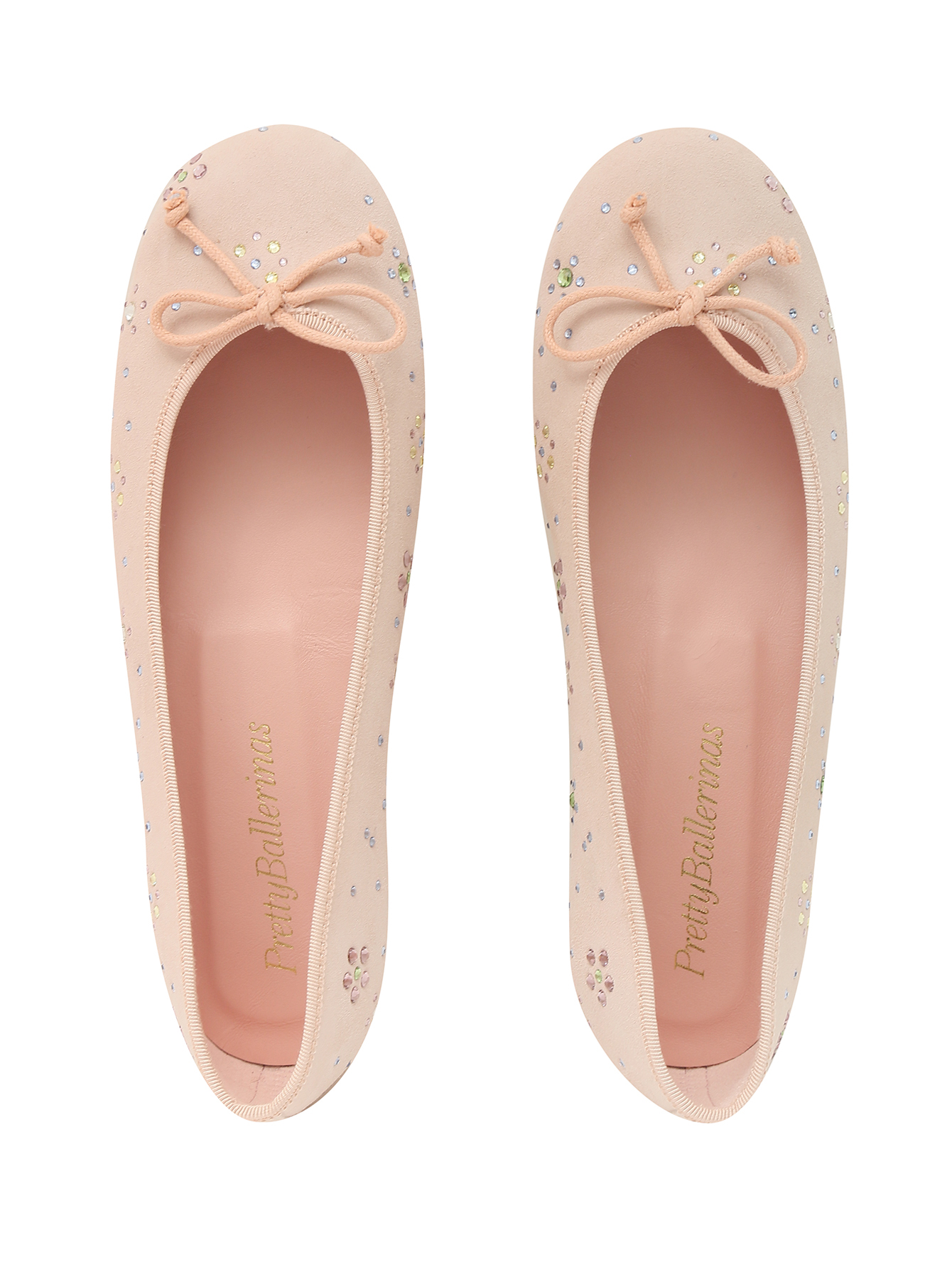 Балетки со стразами Swarovski Pretty Ballerinas розовые (687958) купить по  цене 13 550 руб. в интернет-магазине ГУМ