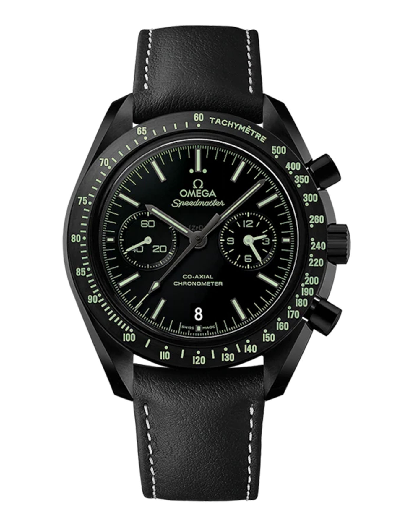  Часы с автоподзаводом на ремне из телячьей кожи Speedmaster - Общий вид