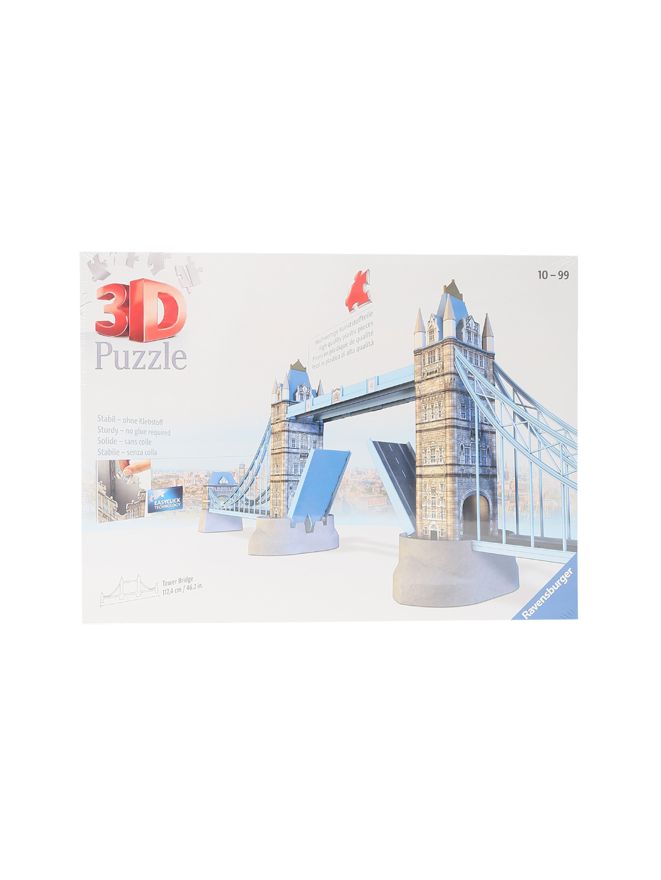 RAVENSBURGER 3D Пазл "Тауэрский мост в Лондоне" - Общий вид