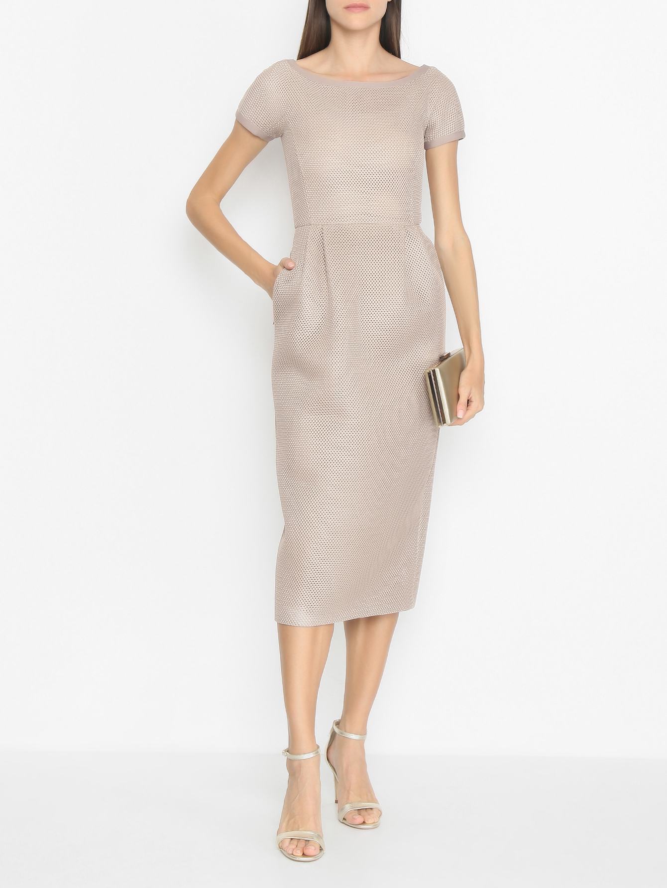 Купить Трикотажное Платье Миди Max Mara