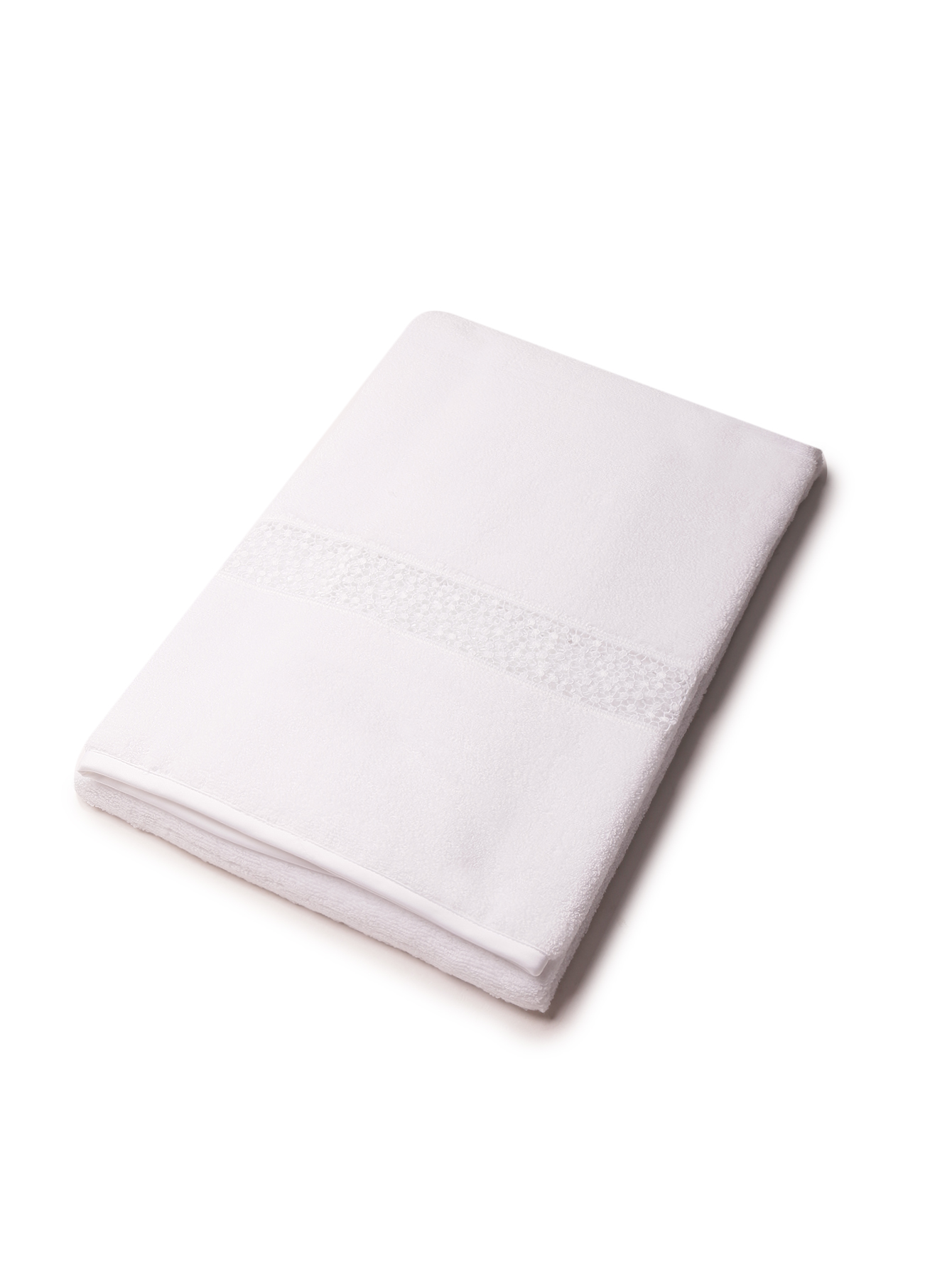 Однотонное полотенце из хлопка - Общий вид