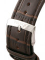 Часы кварцевые на ремне из телячьей кожи - Деталь1
