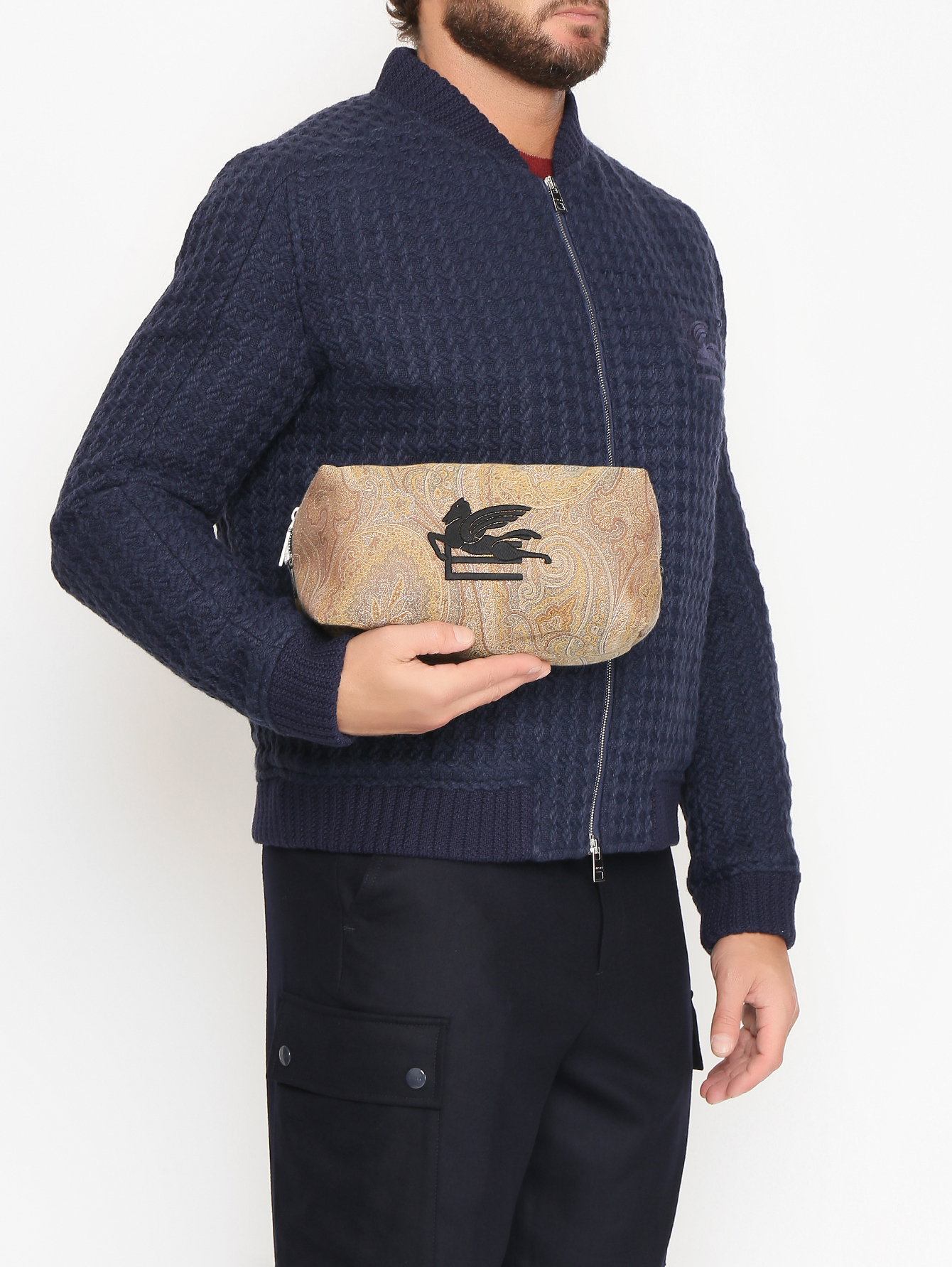 Косметичка-несессер с логотипом - МодельОбщийВид