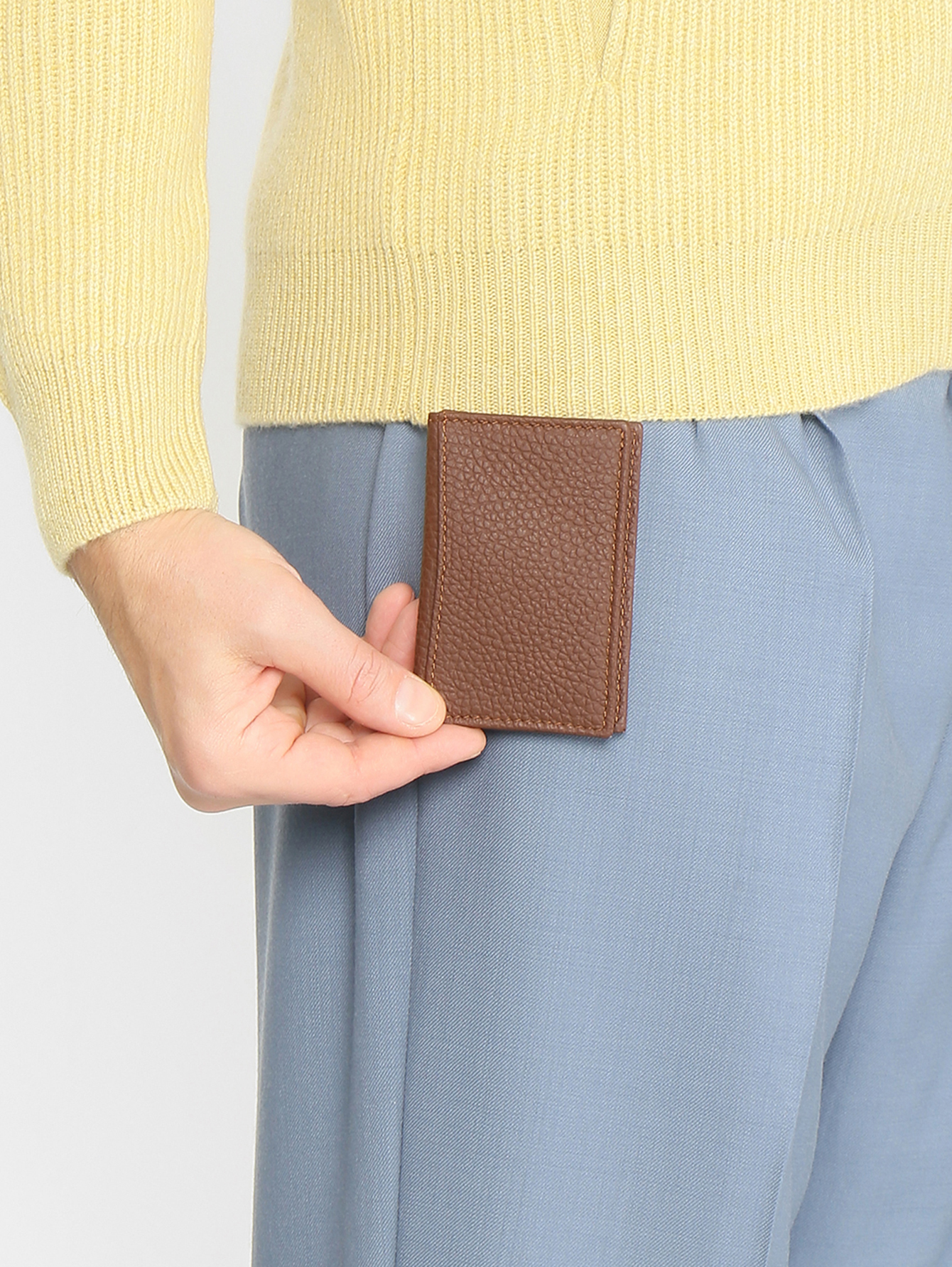 Визитница из кожи  - МодельОбщийВид