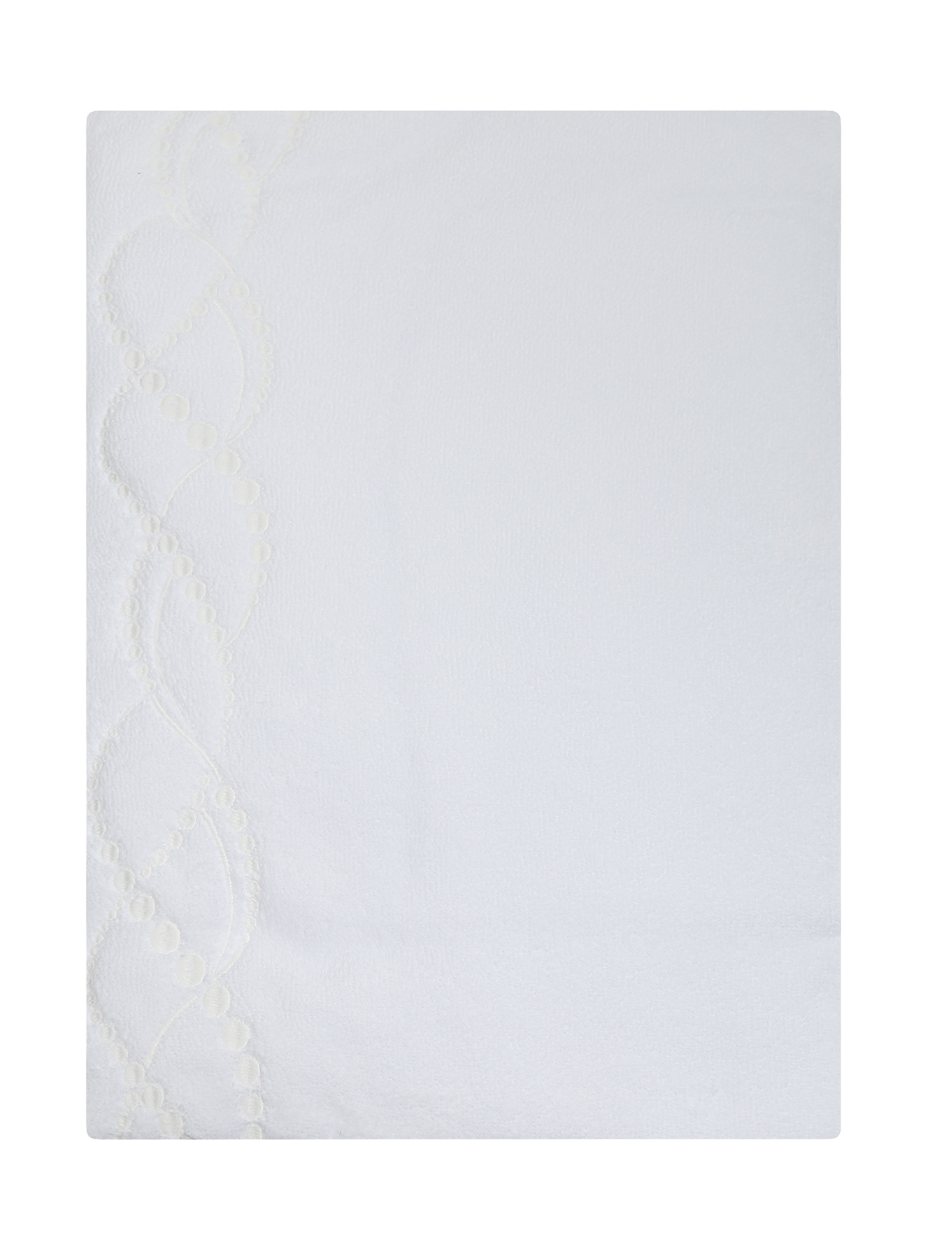 Полотенце из хлопковой махровой ткани с вышивкой  - Обтравка1