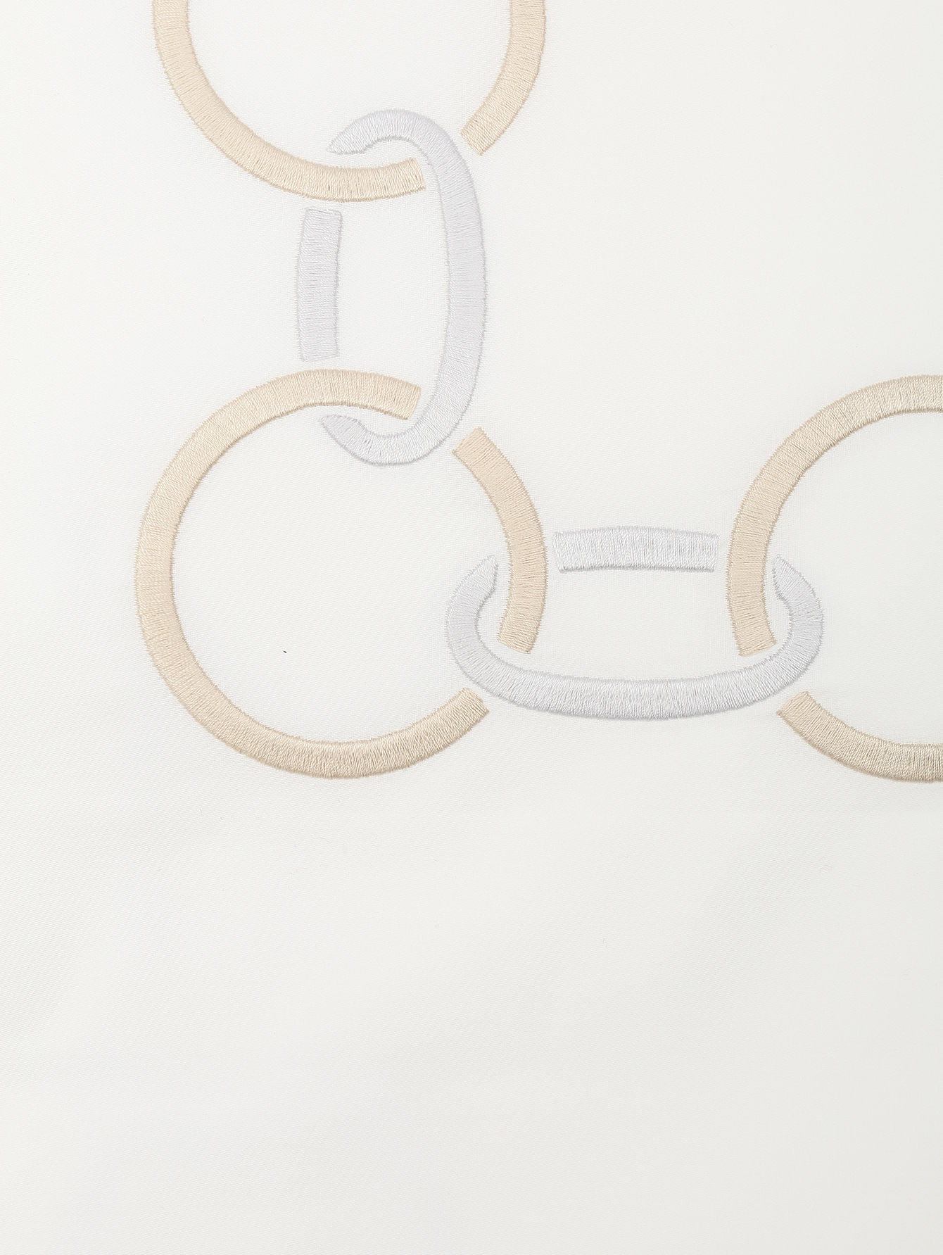 Пододеяльник из хлопка с вышивкой - Деталь