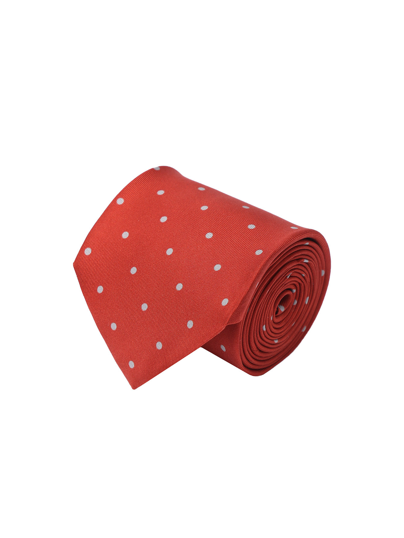 Галстук из шелка с узором - Общий вид