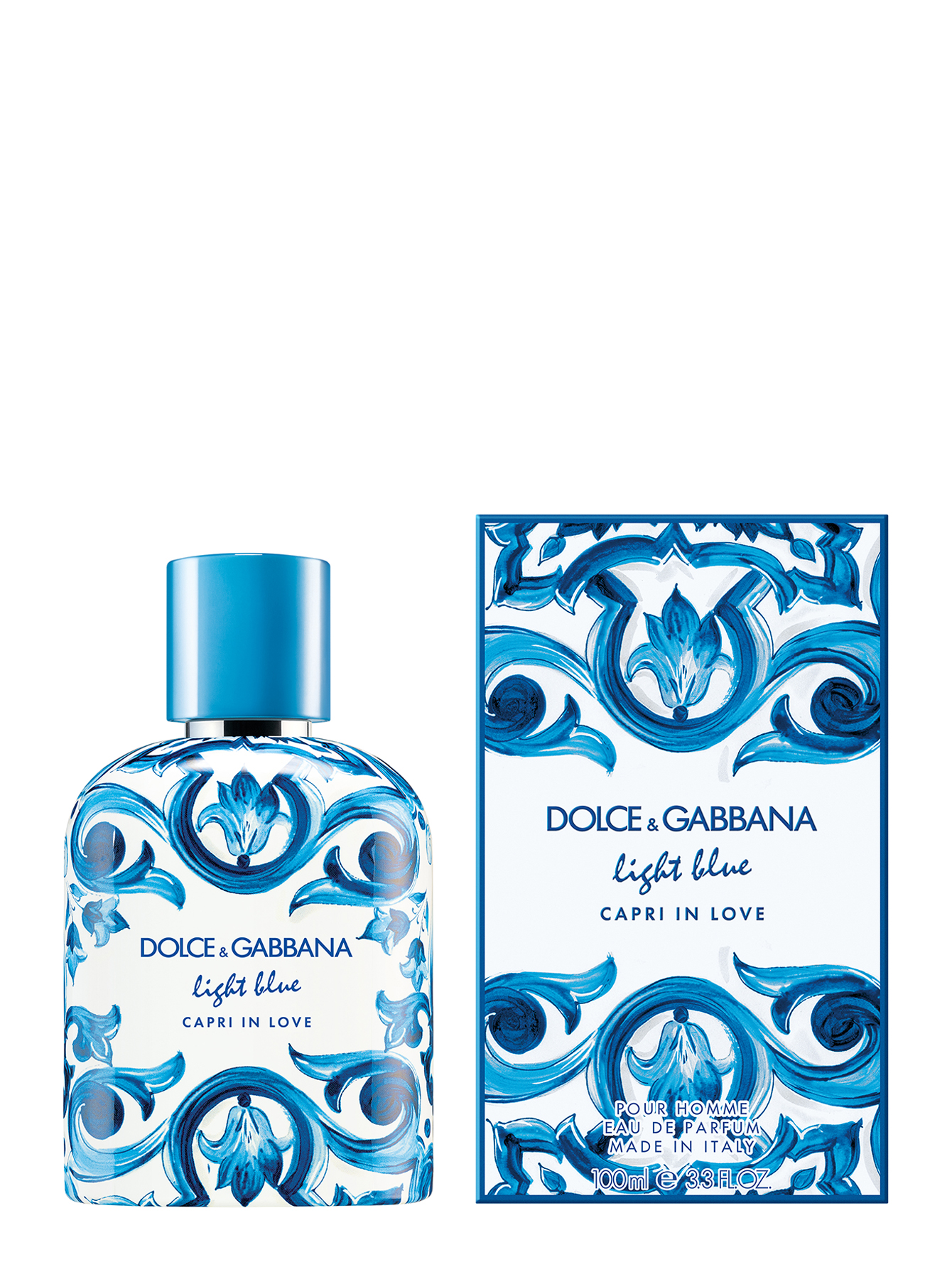 Парфюмерная вода Light Blue Capri In Love Pour Homme, 100 мл - _Обтравка1