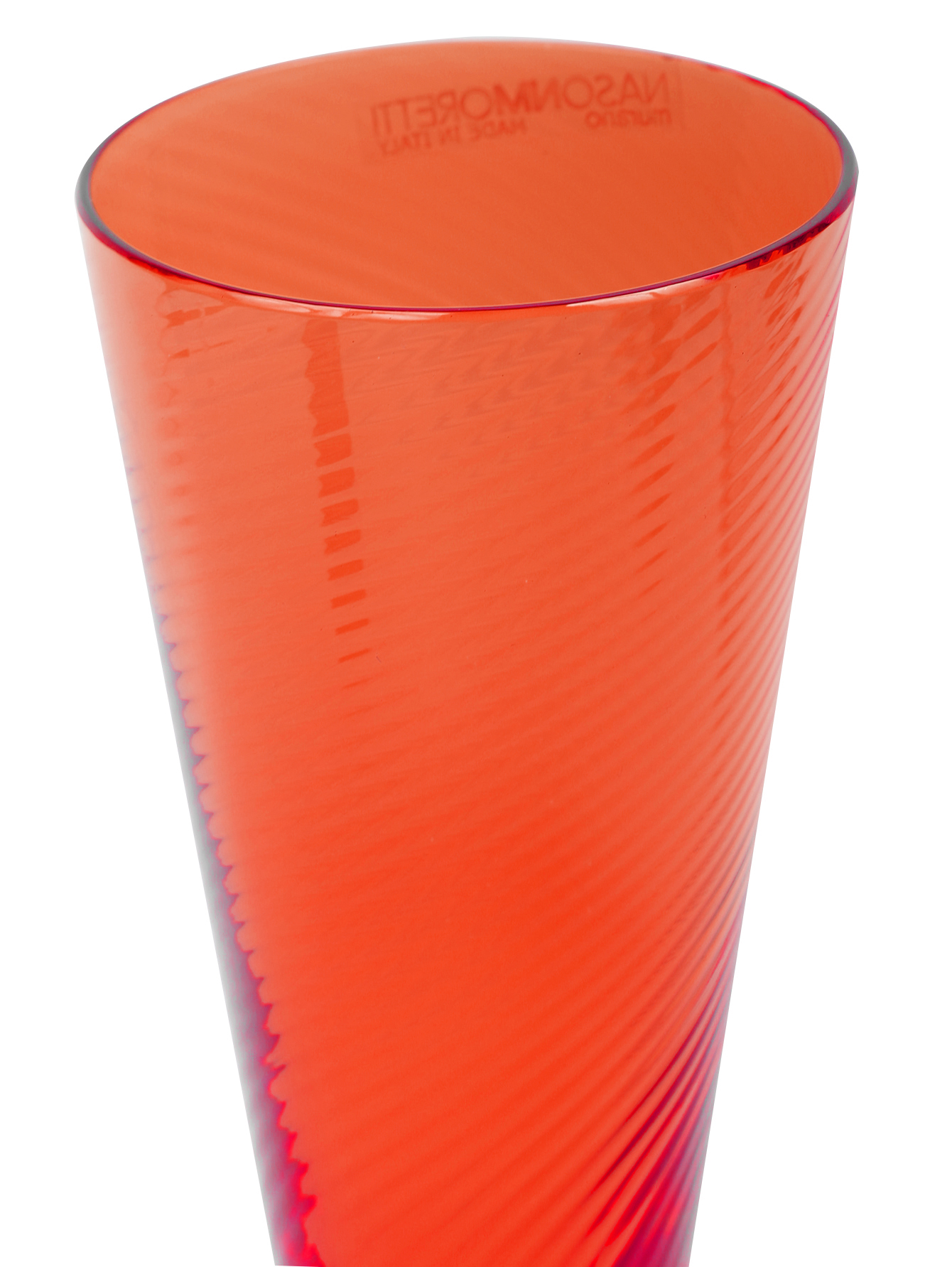 Ребристый бокал для шампанского - Деталь1