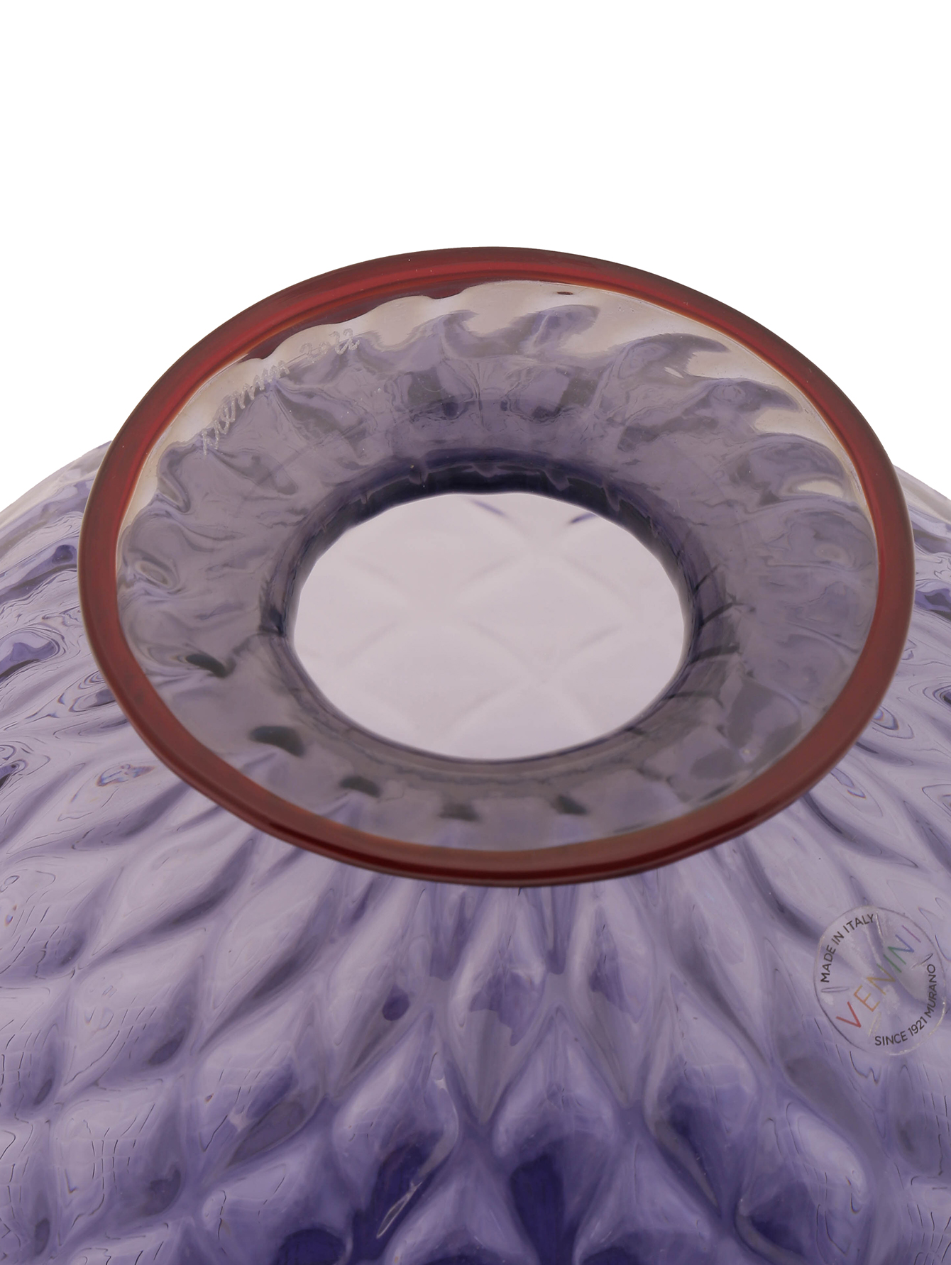 Круглая ваза из стекла - Деталь1