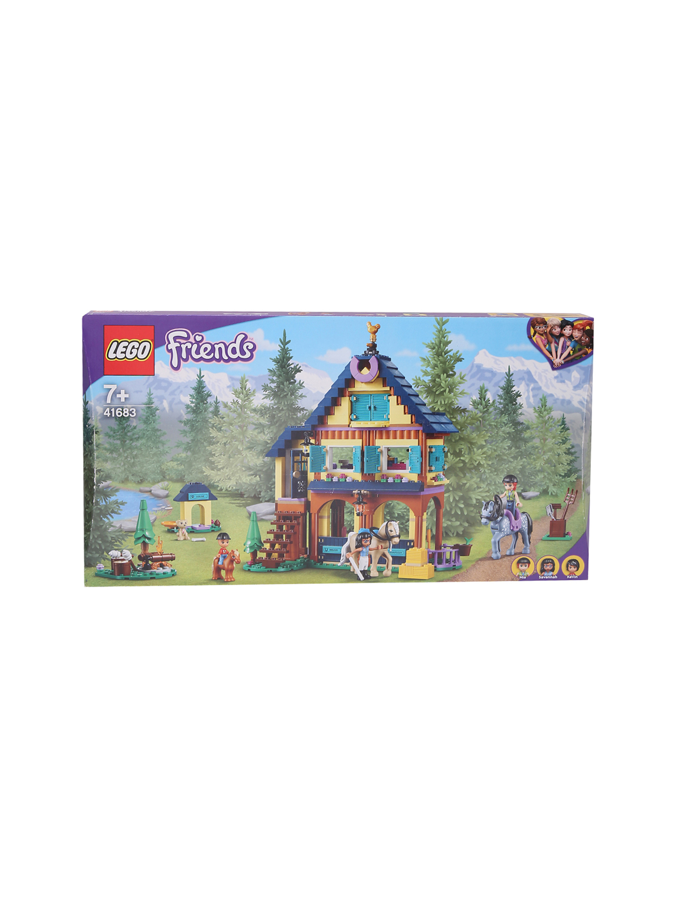 Конструктор LEGO FRIENDS "Лесной клуб верховой езды" - Общий вид