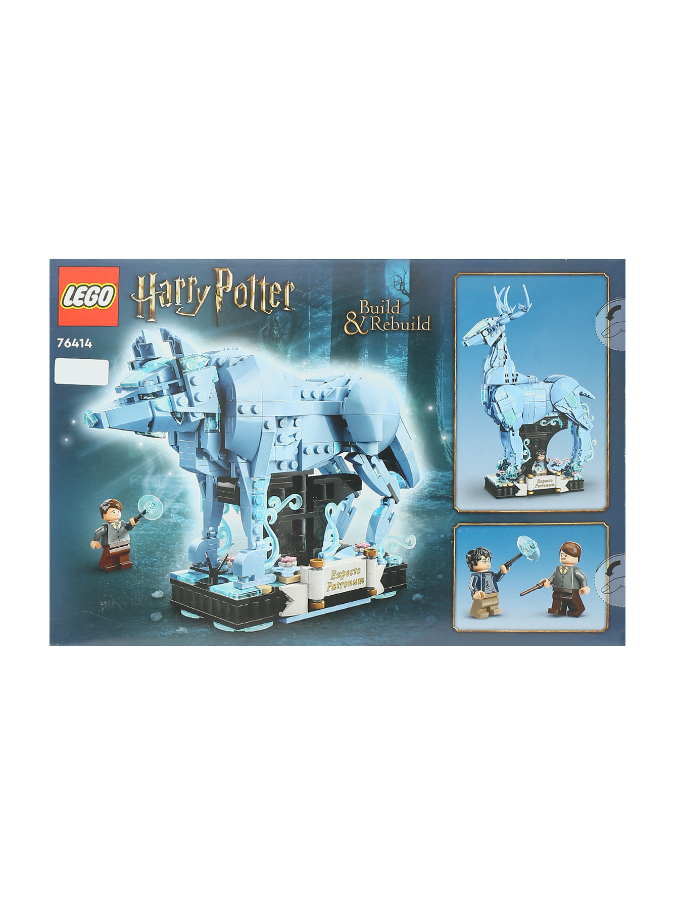 Конструктор LEGO Harry Potter Expecto Patronum Lego голубой (728564) купить  по цене 13 550 руб. в интернет-магазине ГУМ