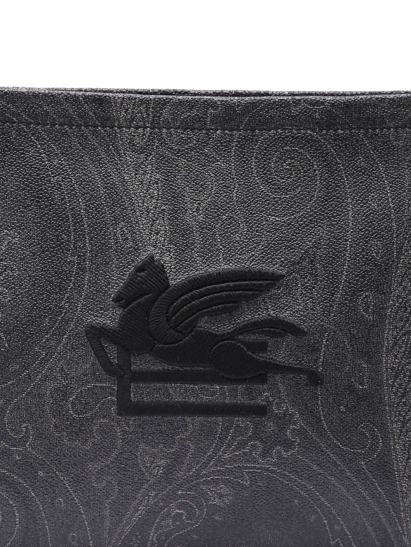 Клатч с узором пейсли - Деталь