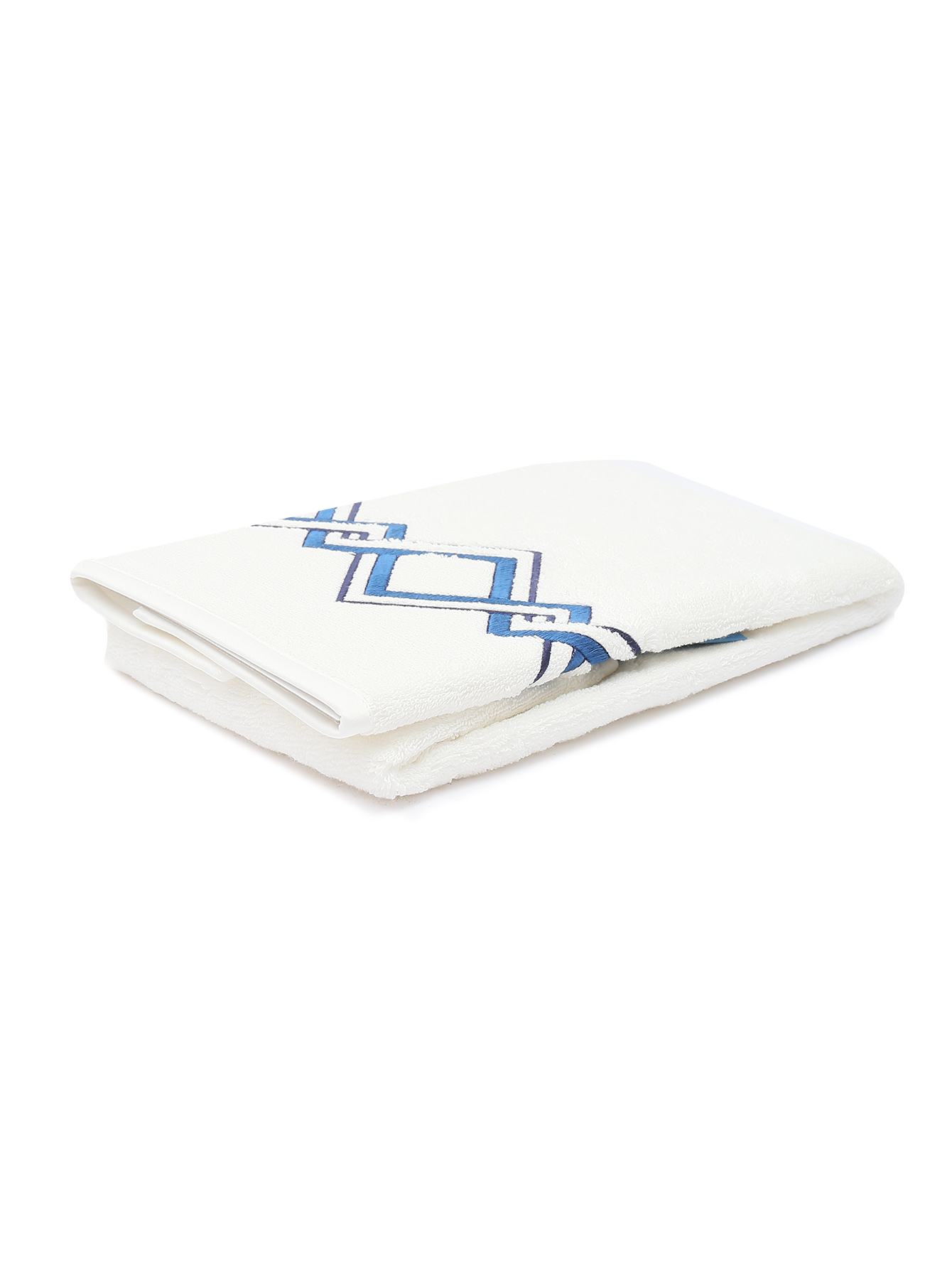 Махровое полотенце с узором - Обтравка1