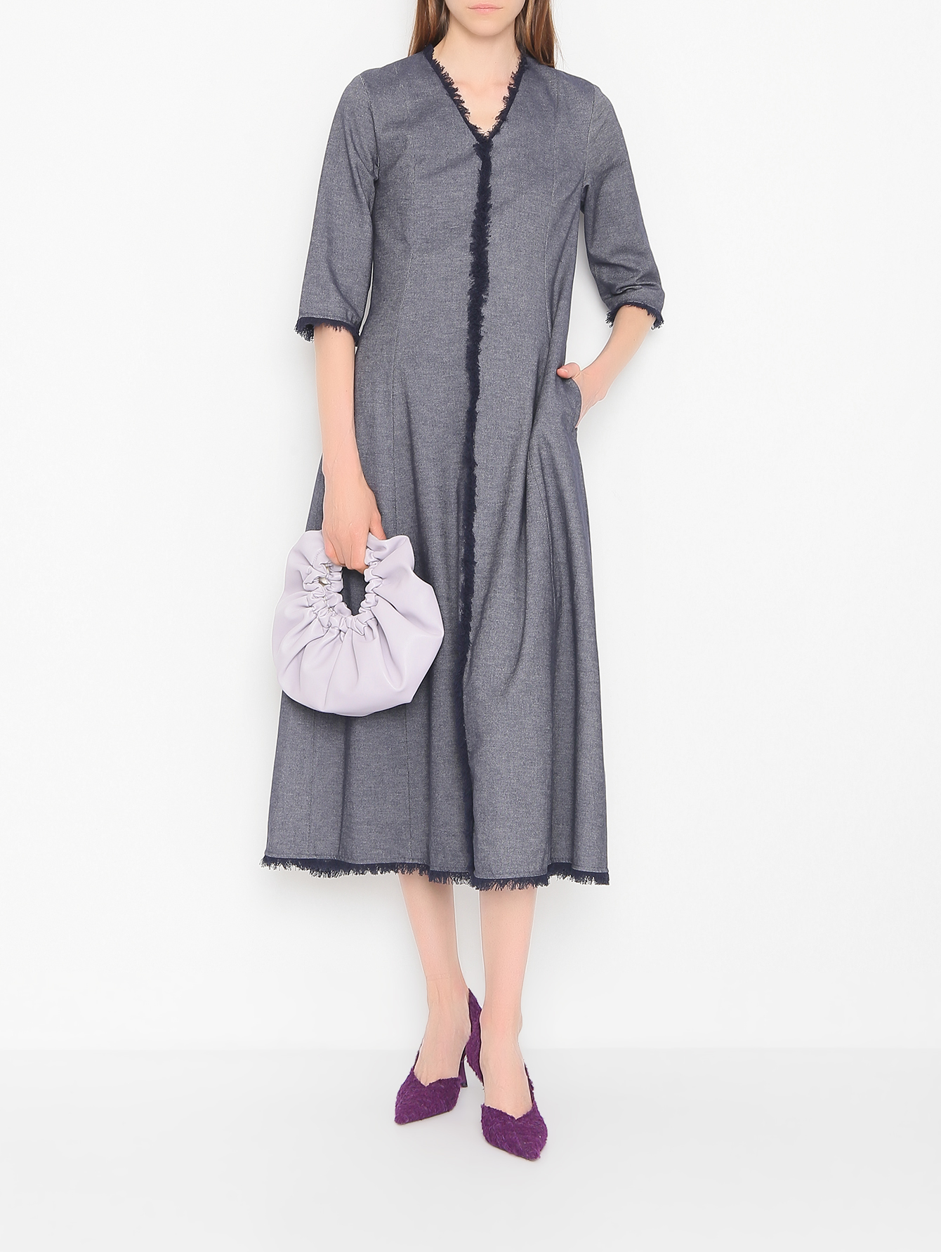 Купить Трикотажное Платье Миди Max Mara