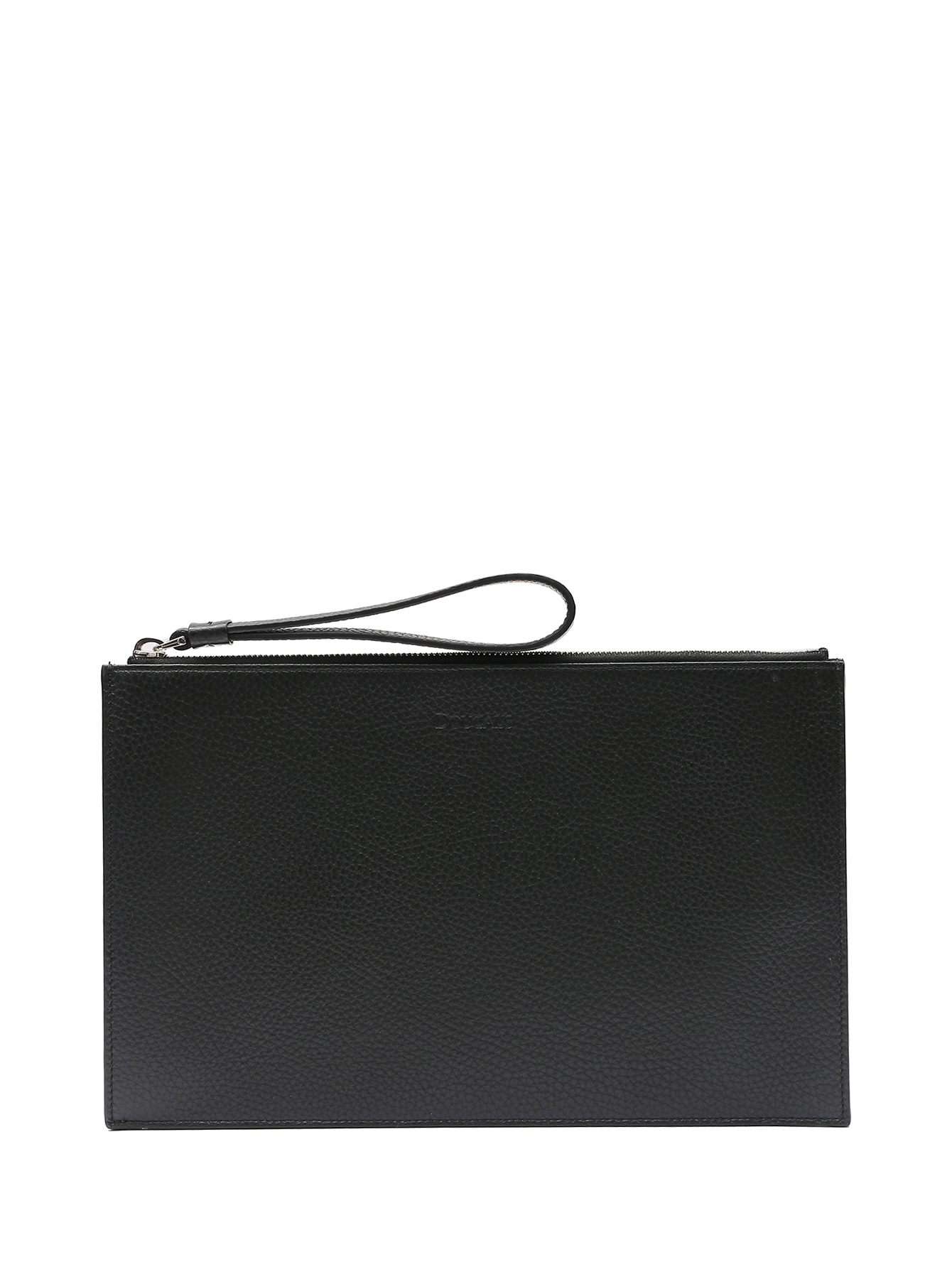 Клатч из кожи на молнии - Общий вид