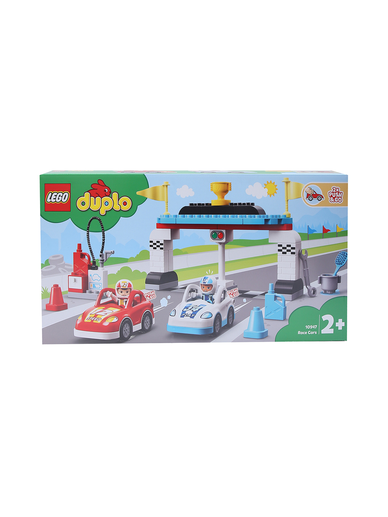 Конструктор LEGO DUPLO Гоночные машины Lego мультиколор (611818) купить по  цене 8 800 руб. в интернет-магазине ГУМ