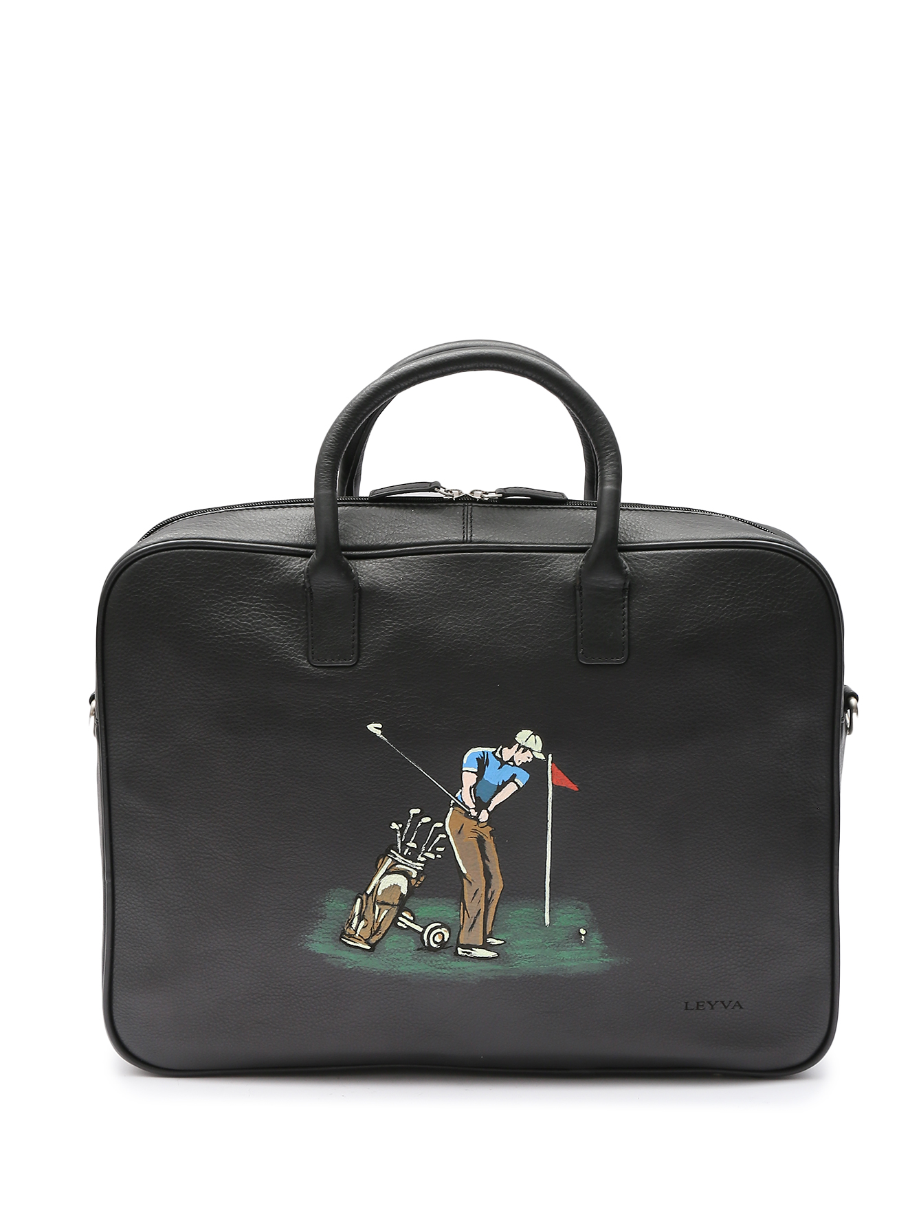 Сумки из кожи с принтом - Общий вид